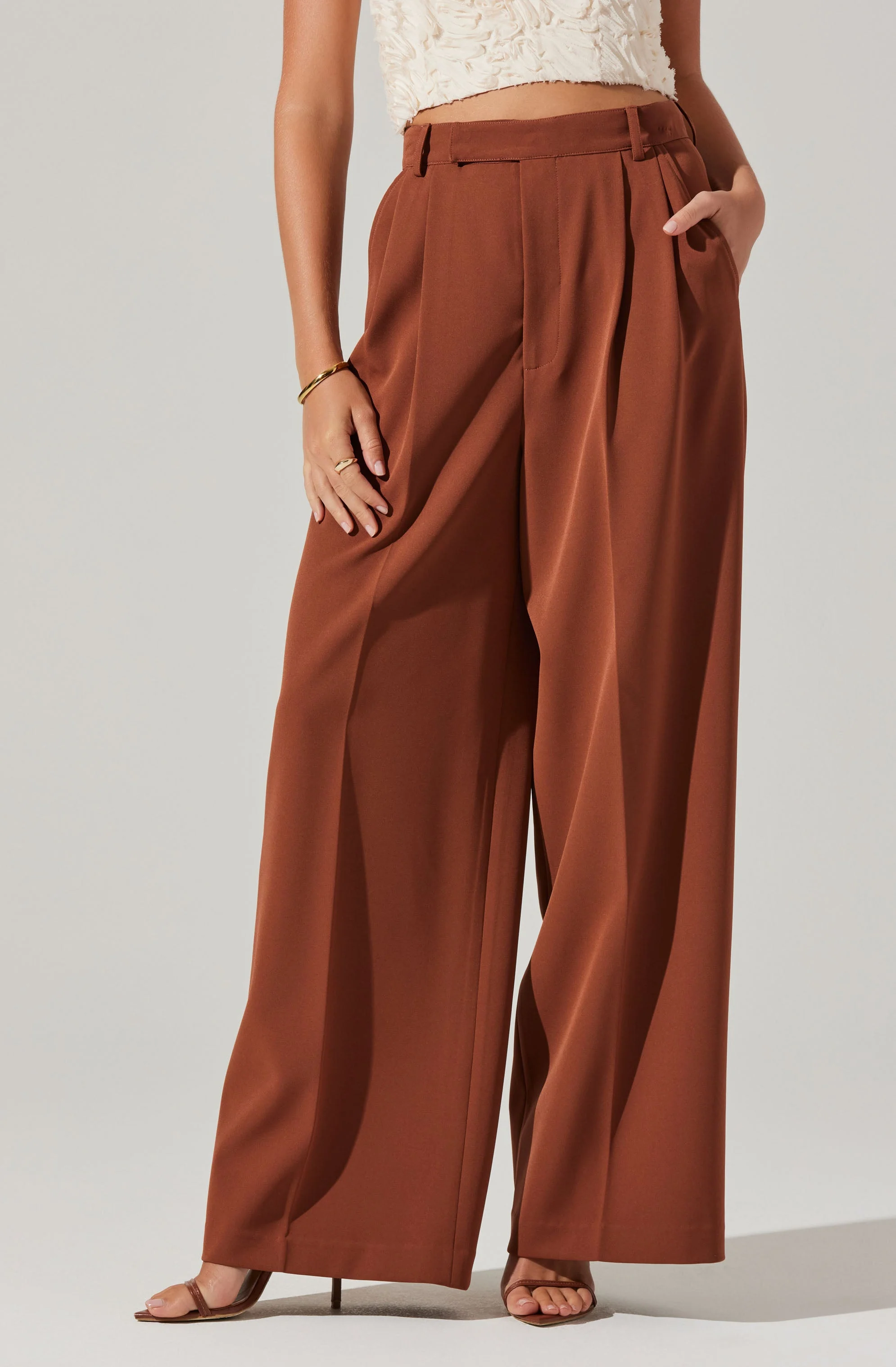 Milani Wide Leg Trouser Pants