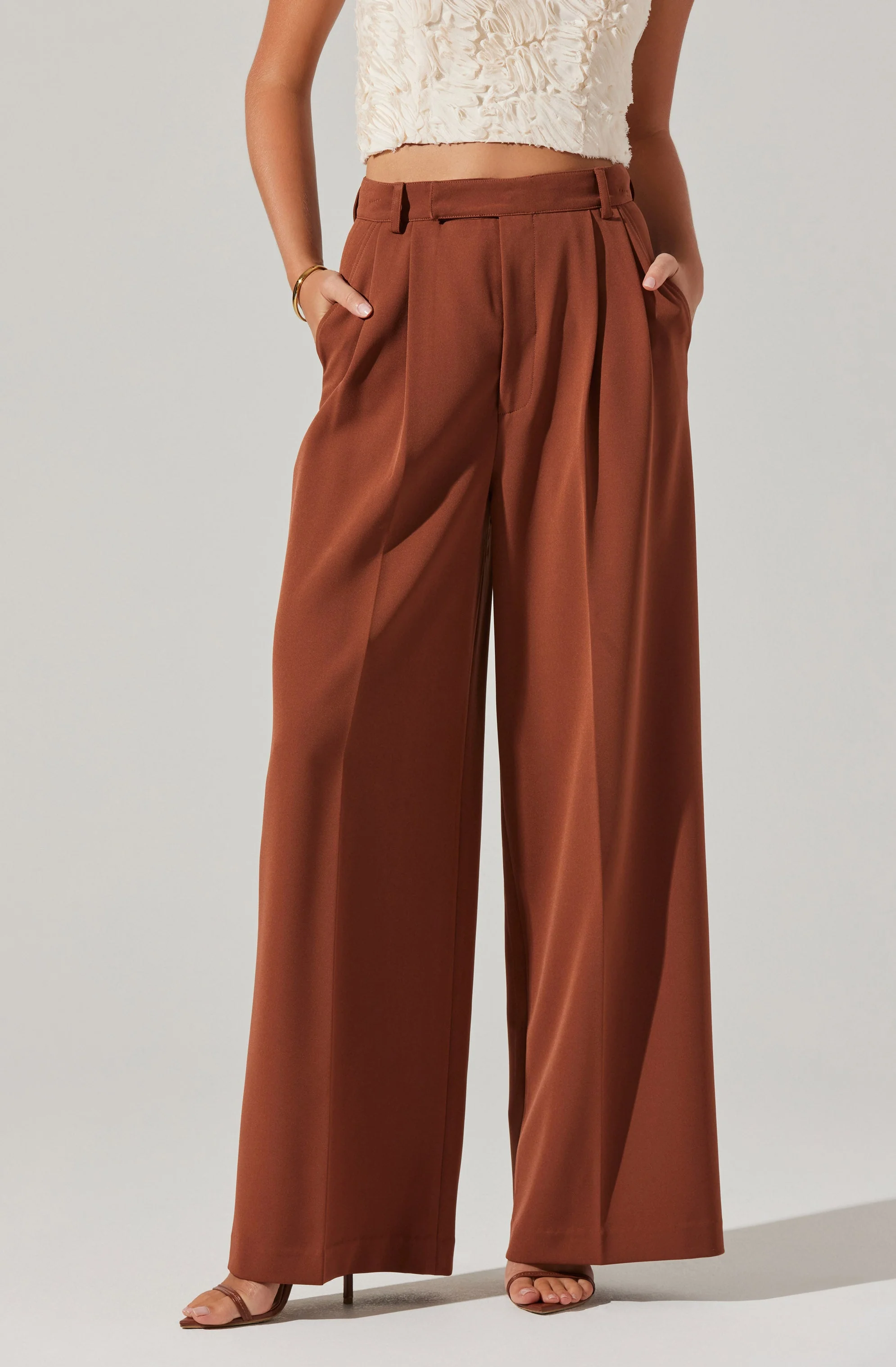 Milani Wide Leg Trouser Pants