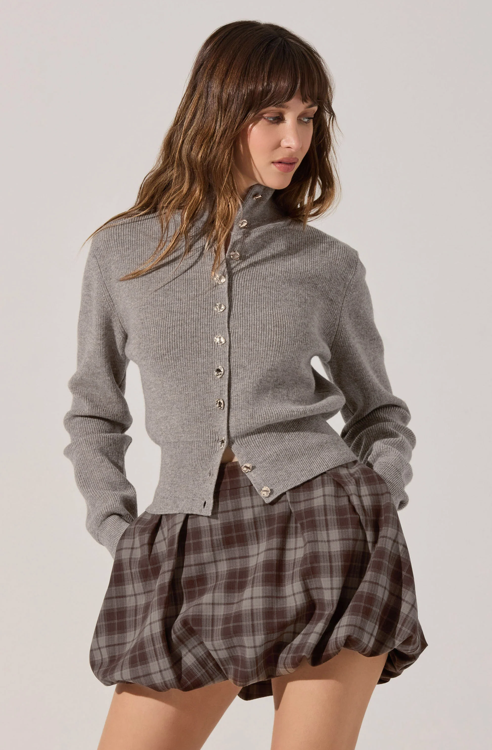 Toini Pleated Bubble Hem Skort