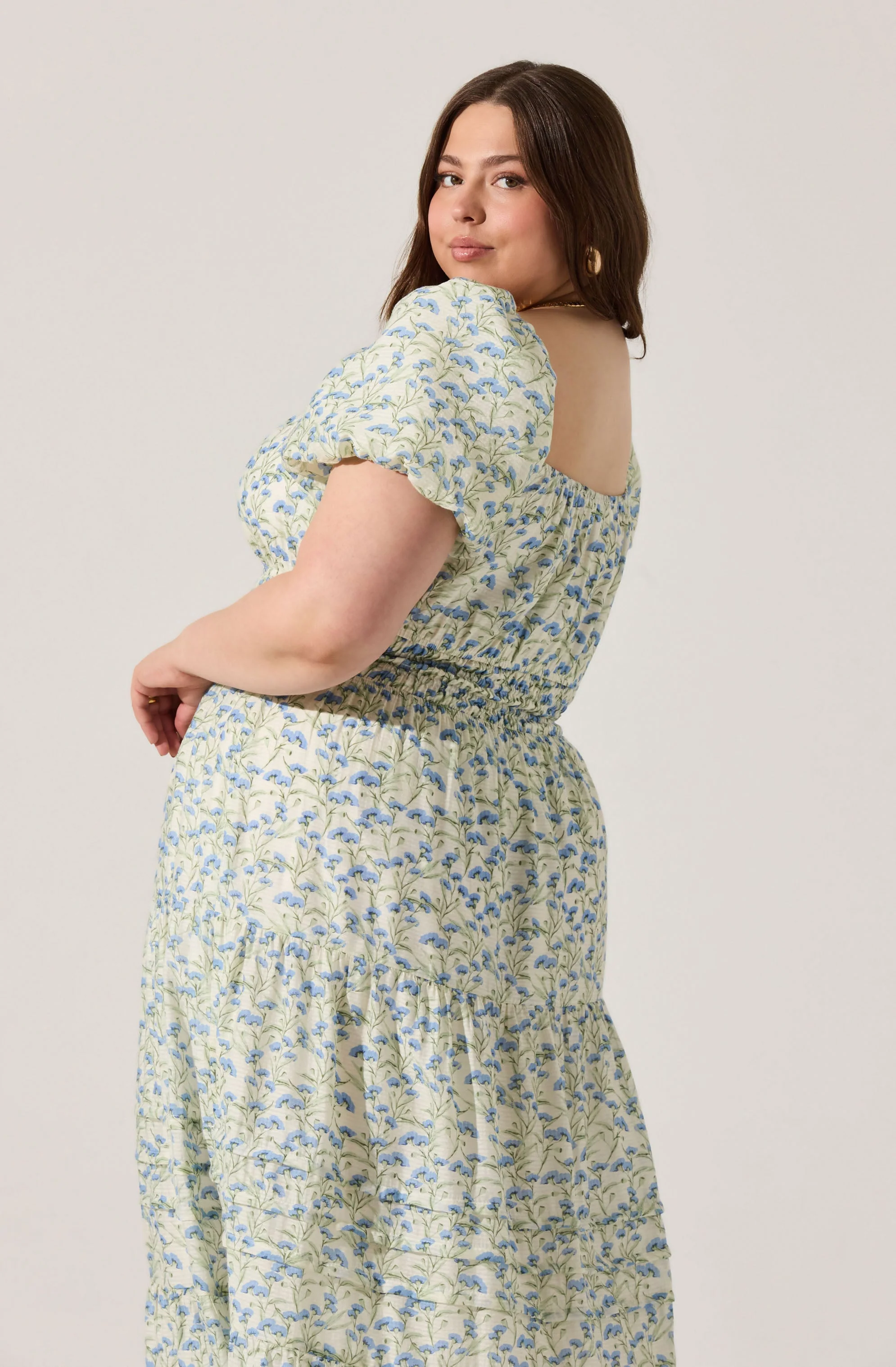 Florentina Floral Tiered Maxi Dress