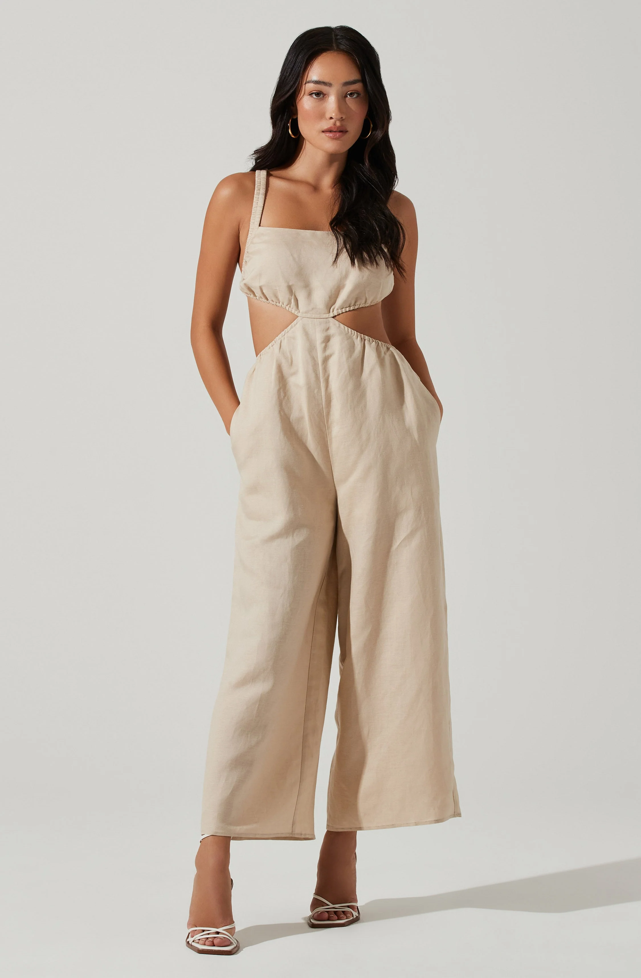 Marise Cutout Wide Leg Jumpsuit