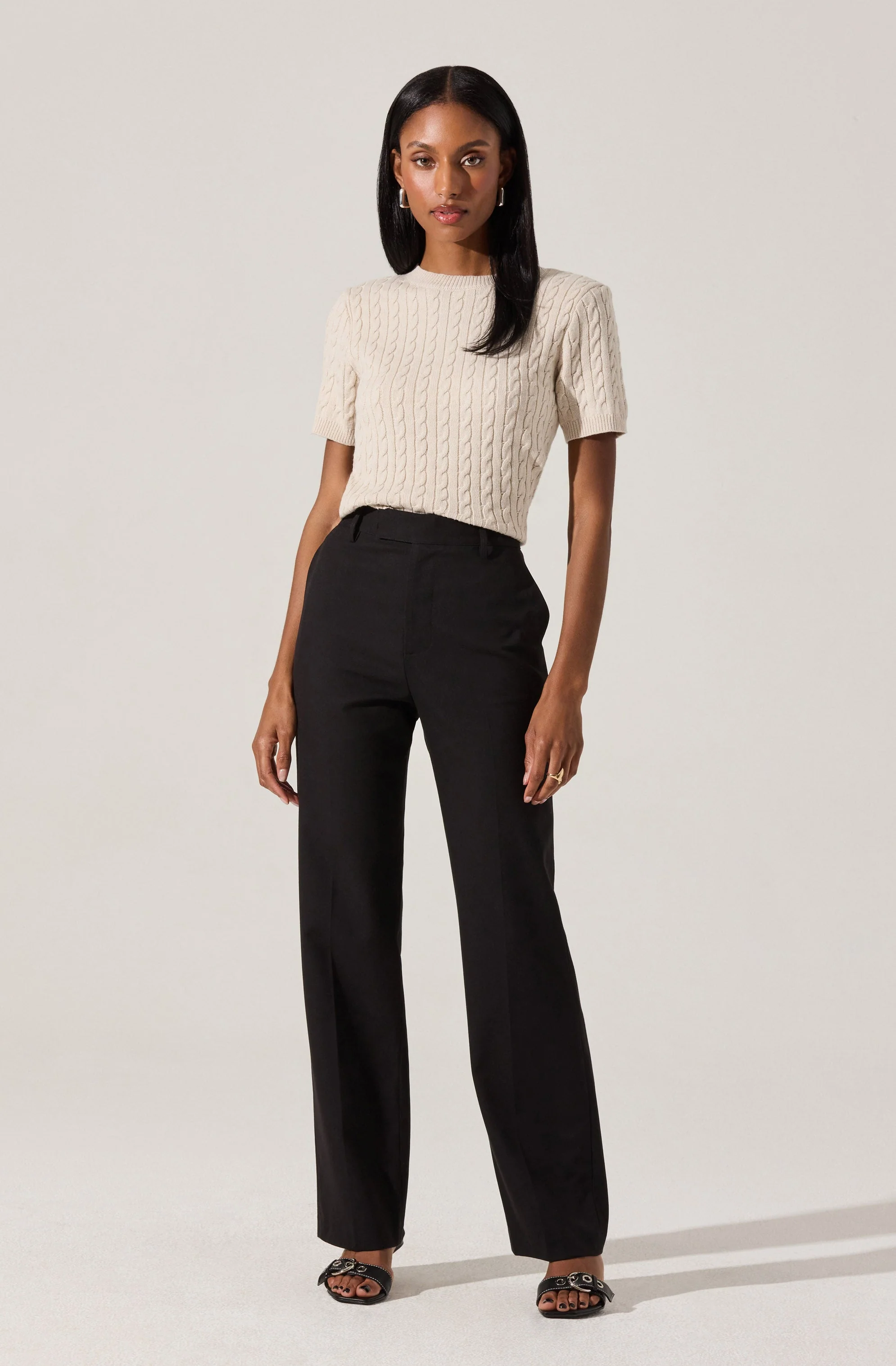 Brooks Pleated Tailored Pants