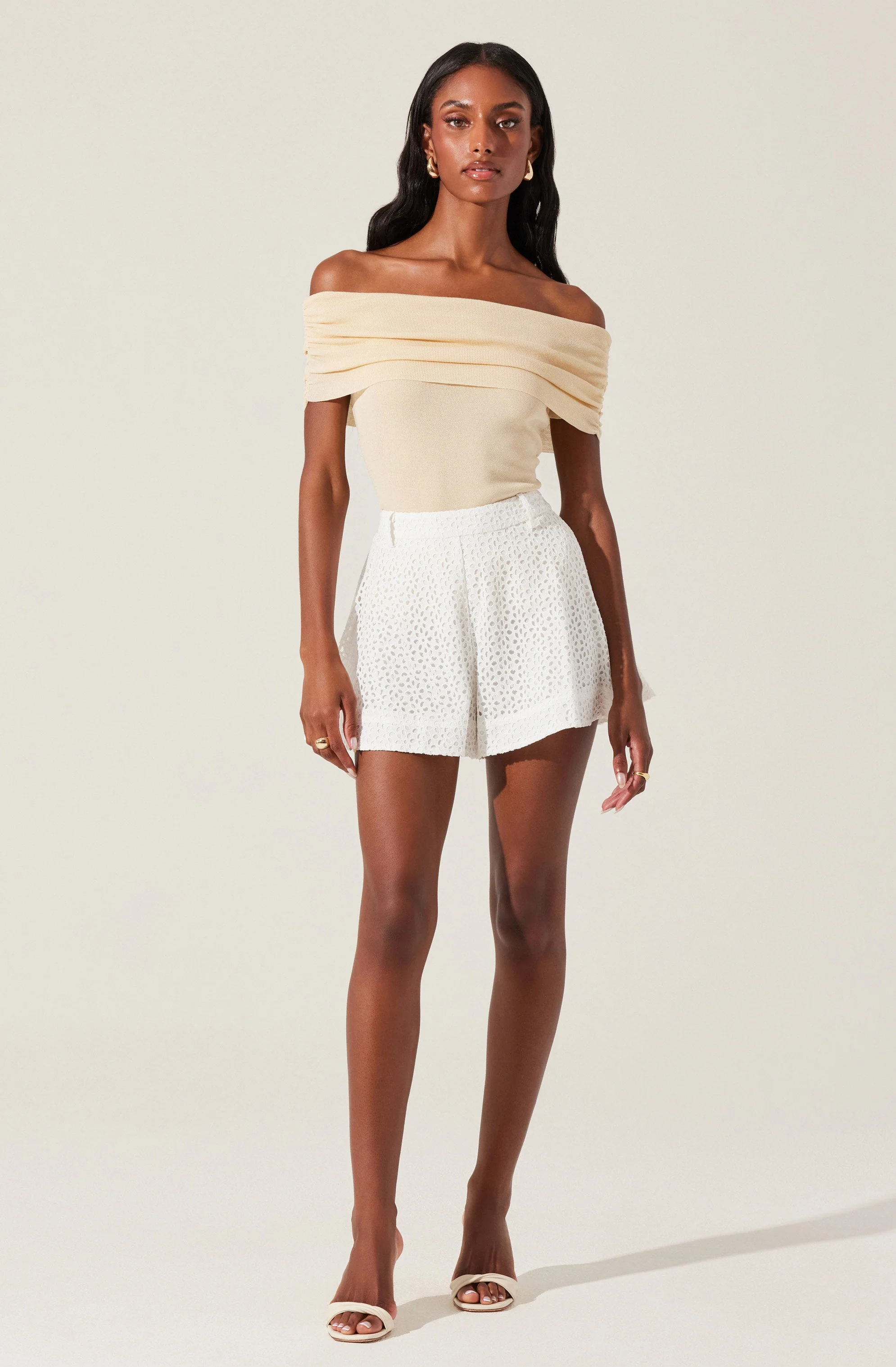 Kylin Off Shoulder Sweater Top