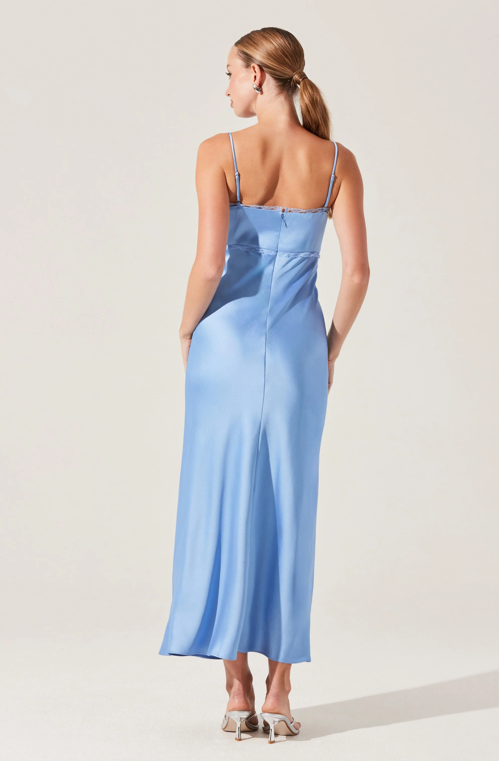 Florianne Satin Maxi Dress