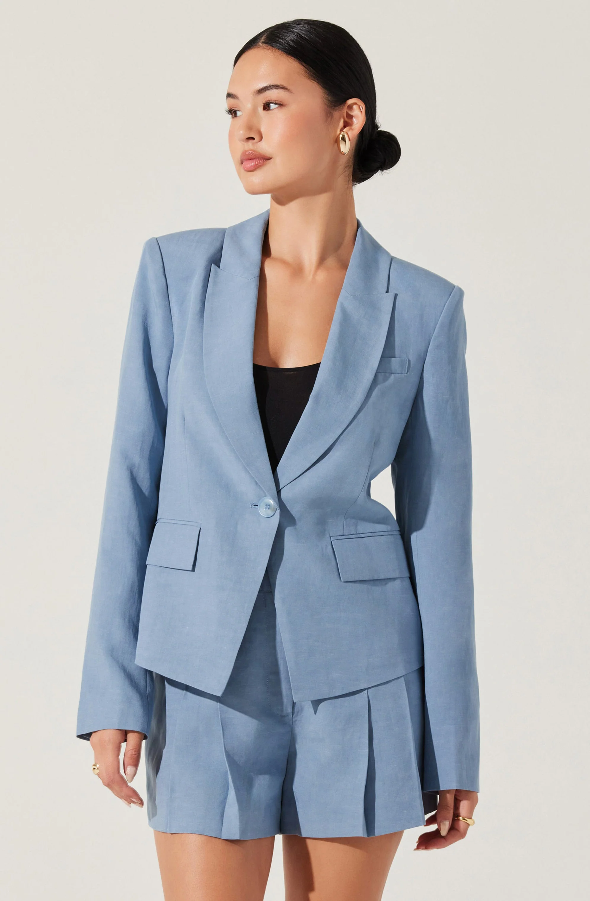 Artice Linen-Blend Blazer