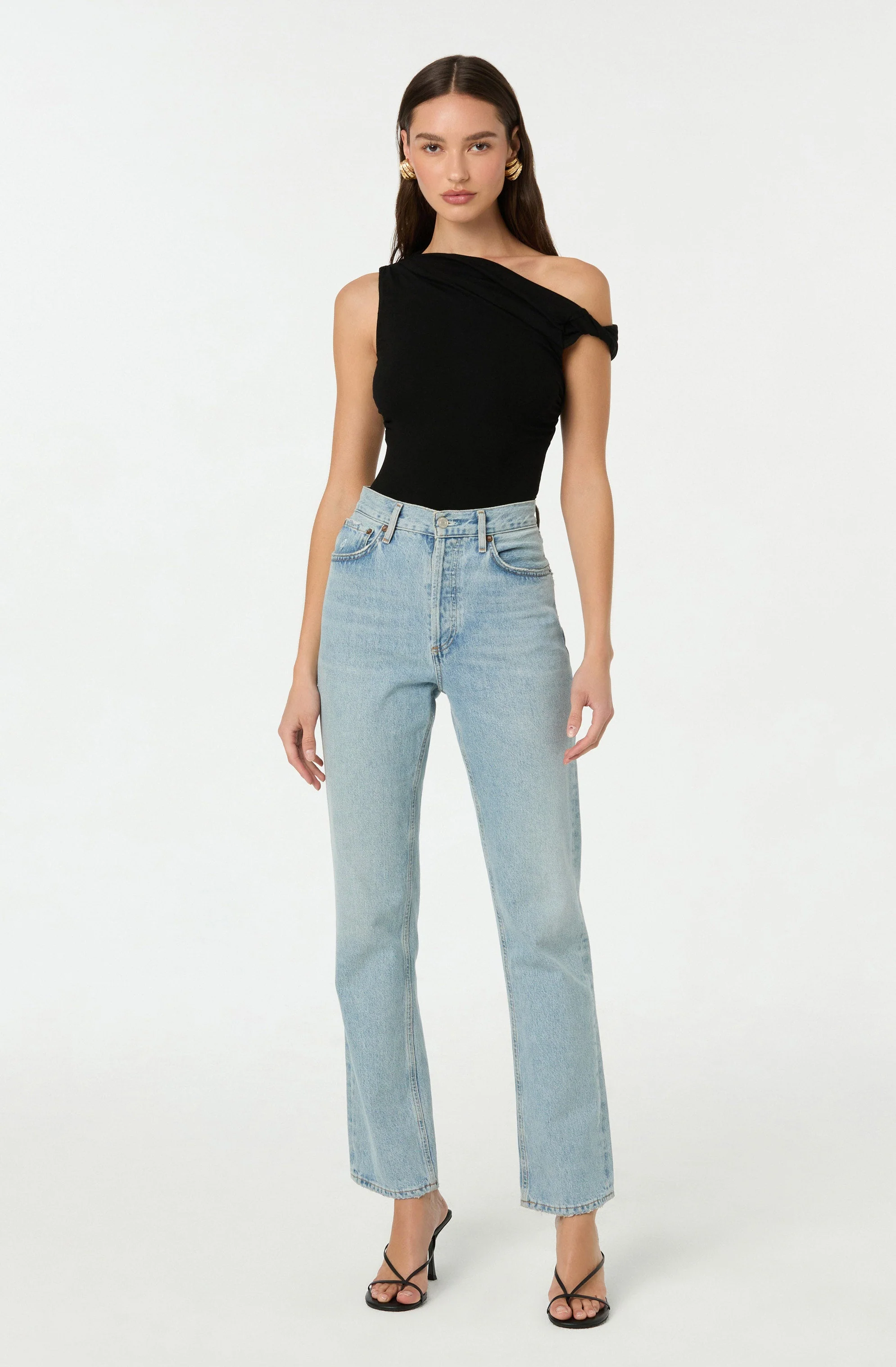 Fiora Asymmetrical Bodysuit