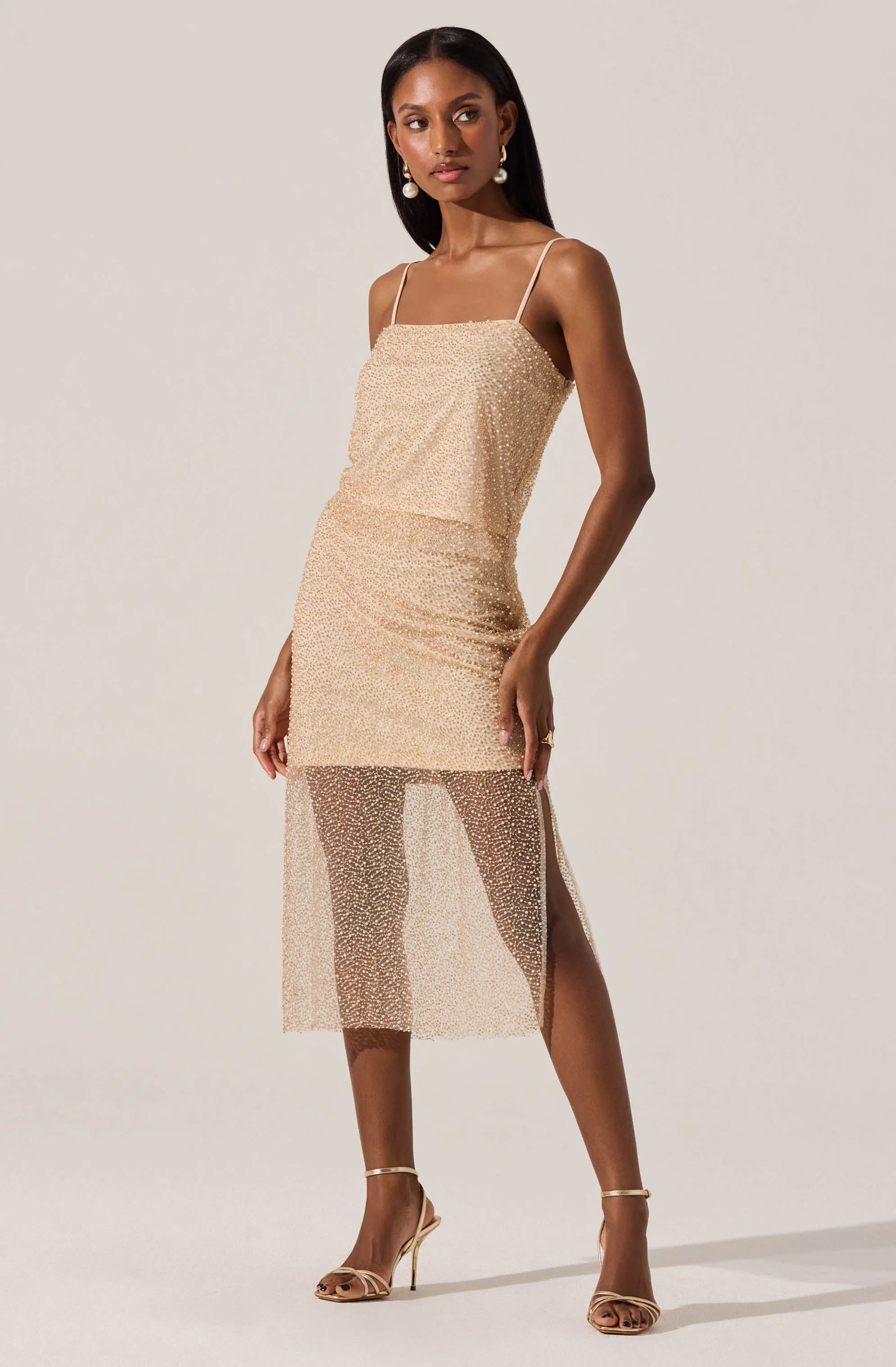 Messina Pearl Embellished Top