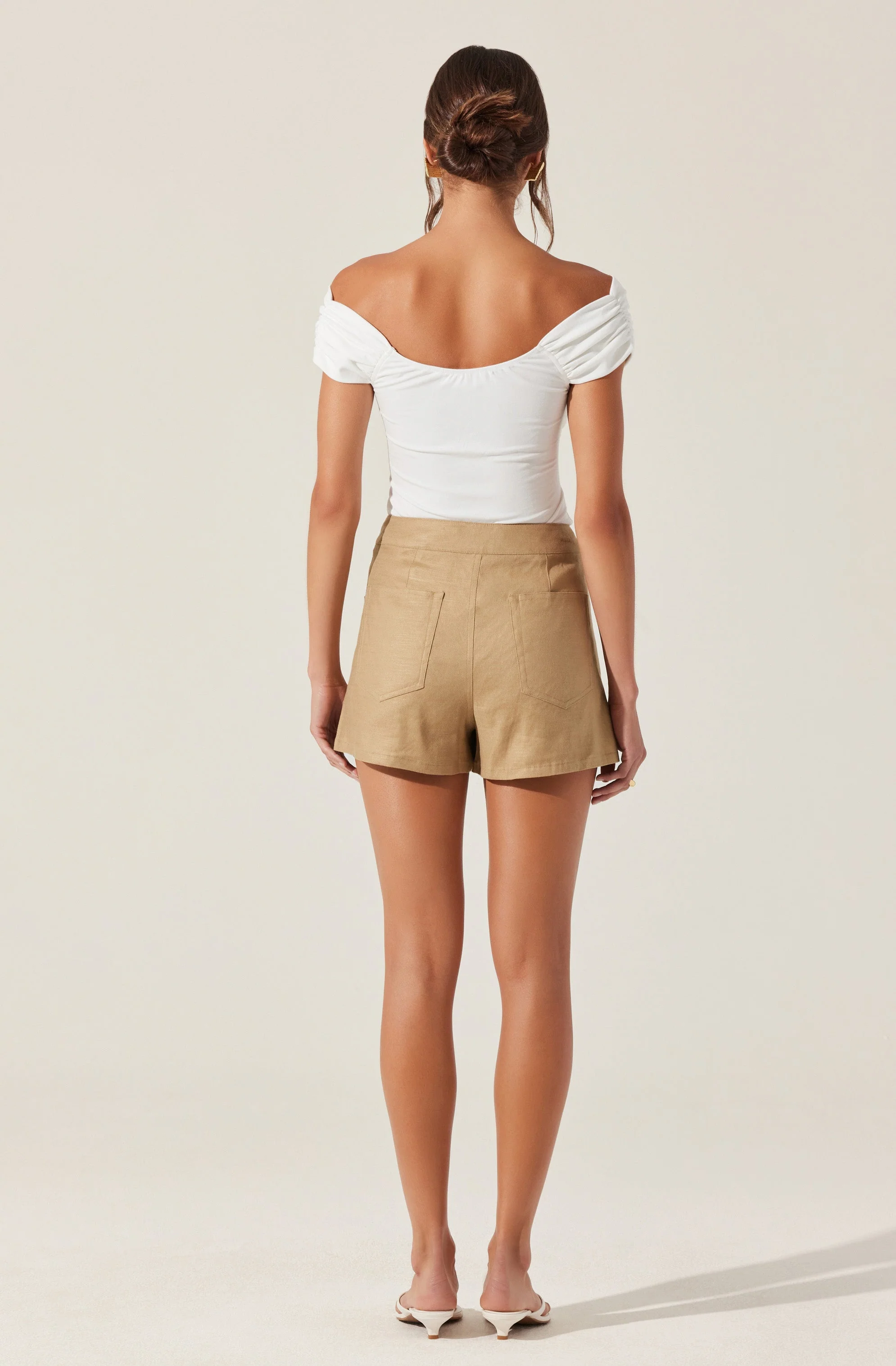 Gissel Crossover Off Shoulder Bodysuit