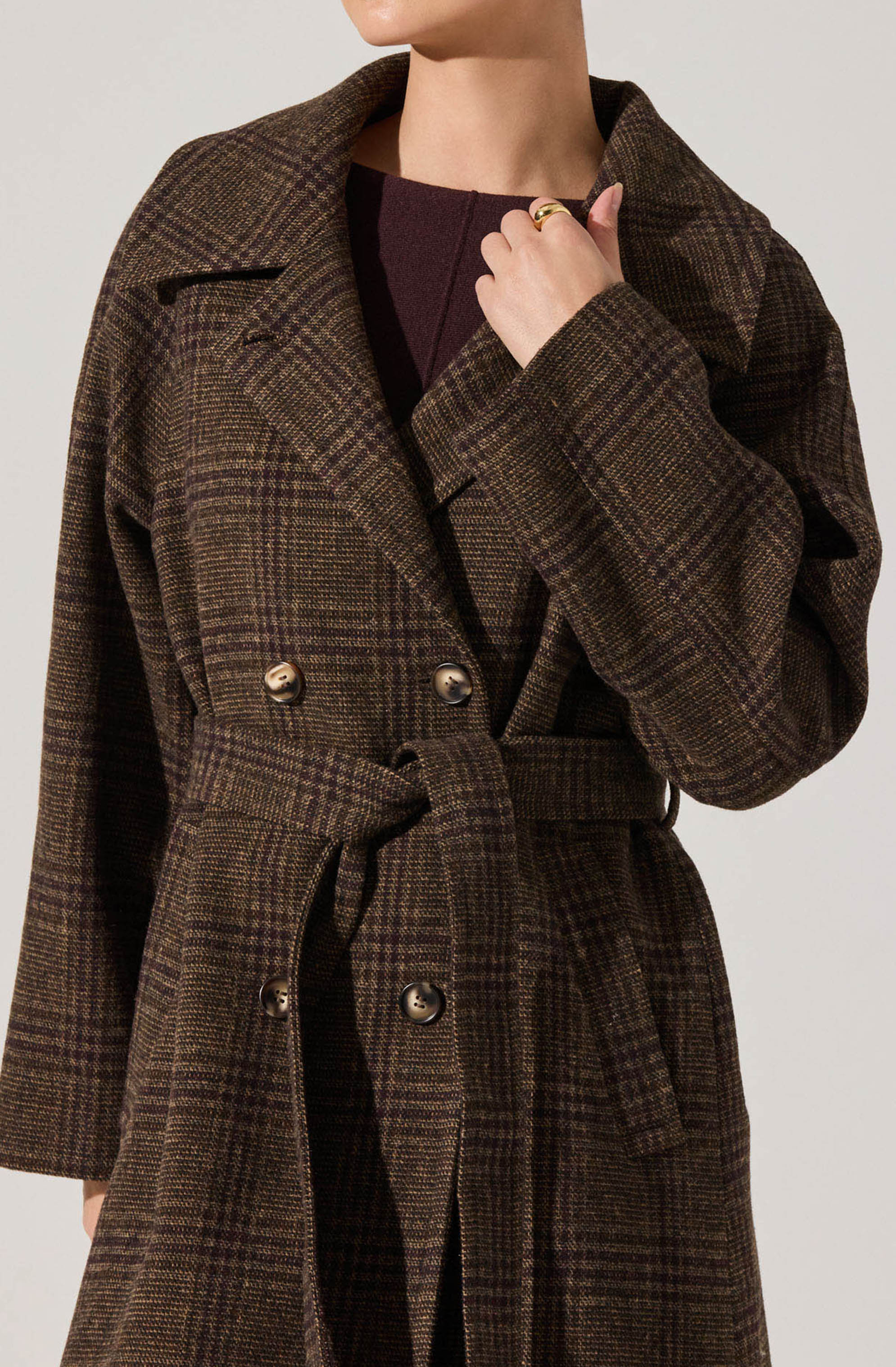 Seeley Double Breasted Longline Coat