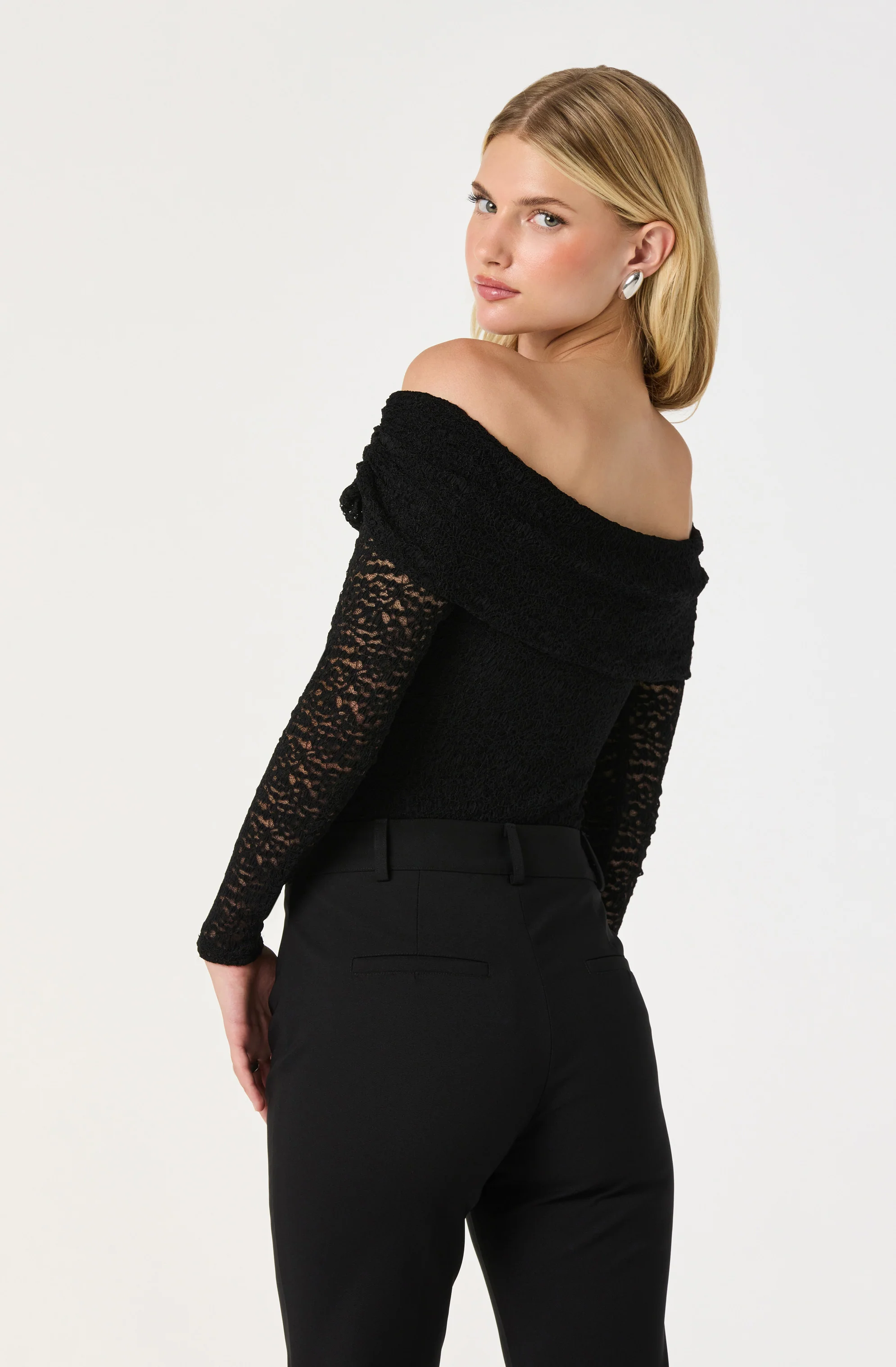 Off Shoulder Lace Top