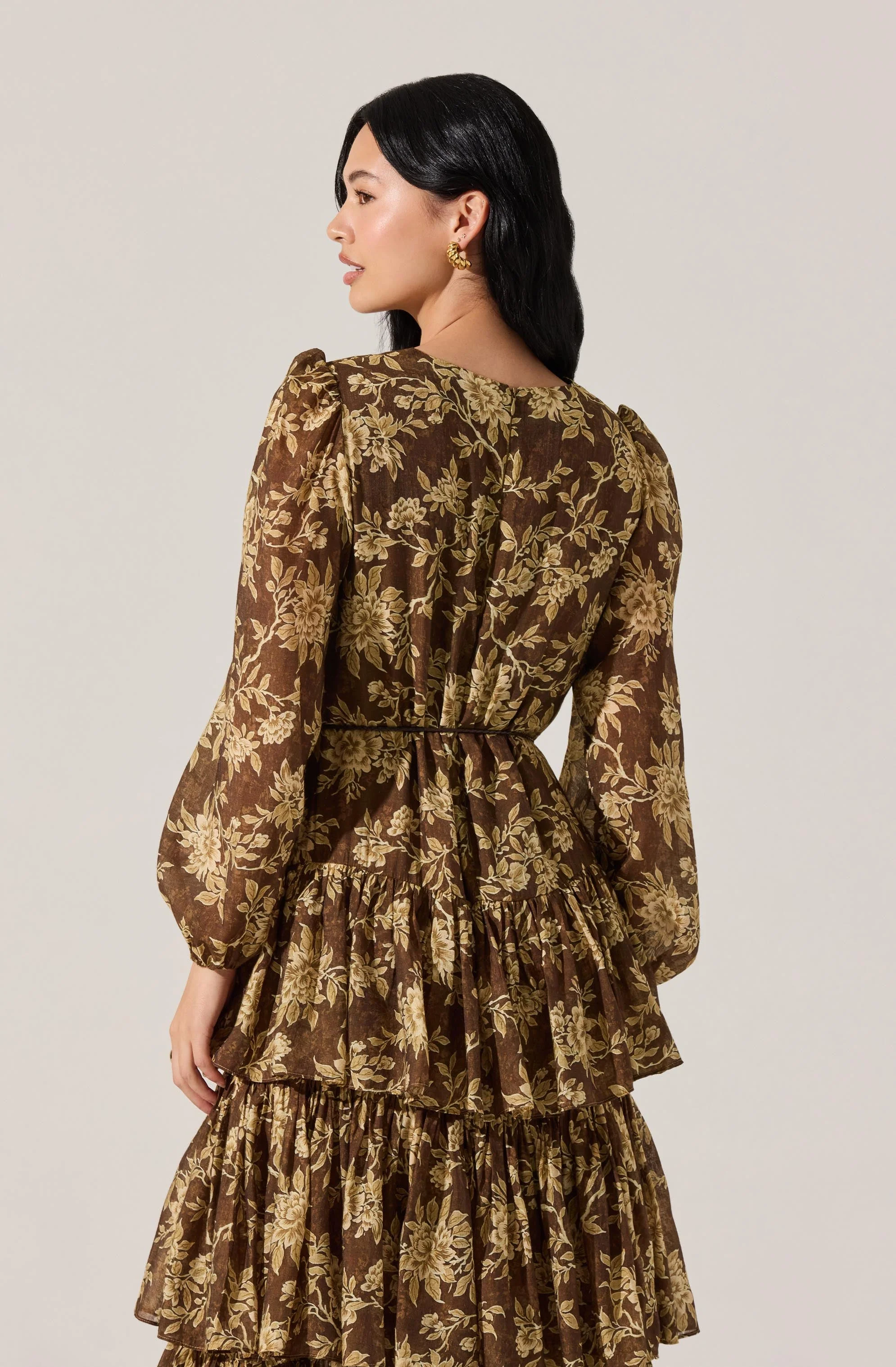 Franchesca Tiered Ruffle Maxi Dress