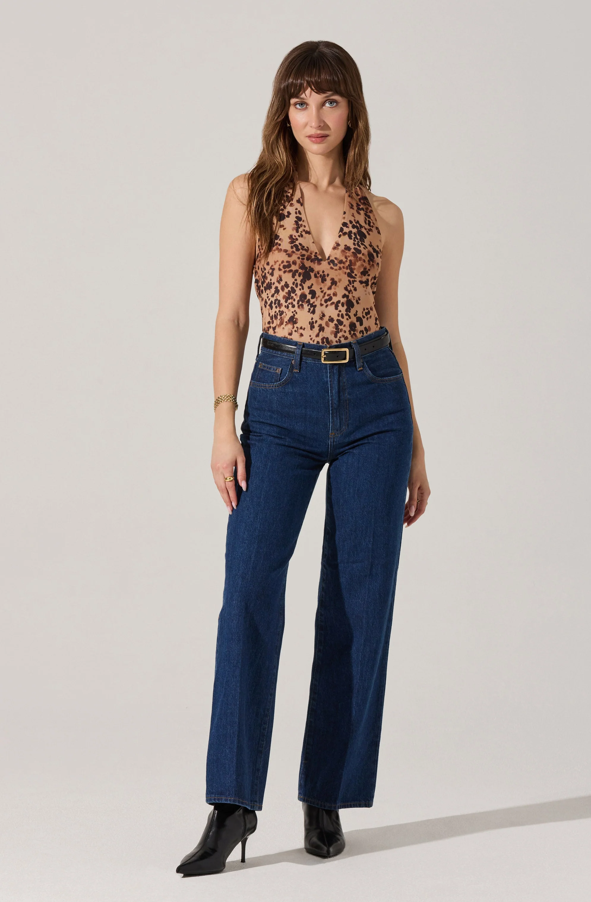 Nala Mesh Halter Bodysuit