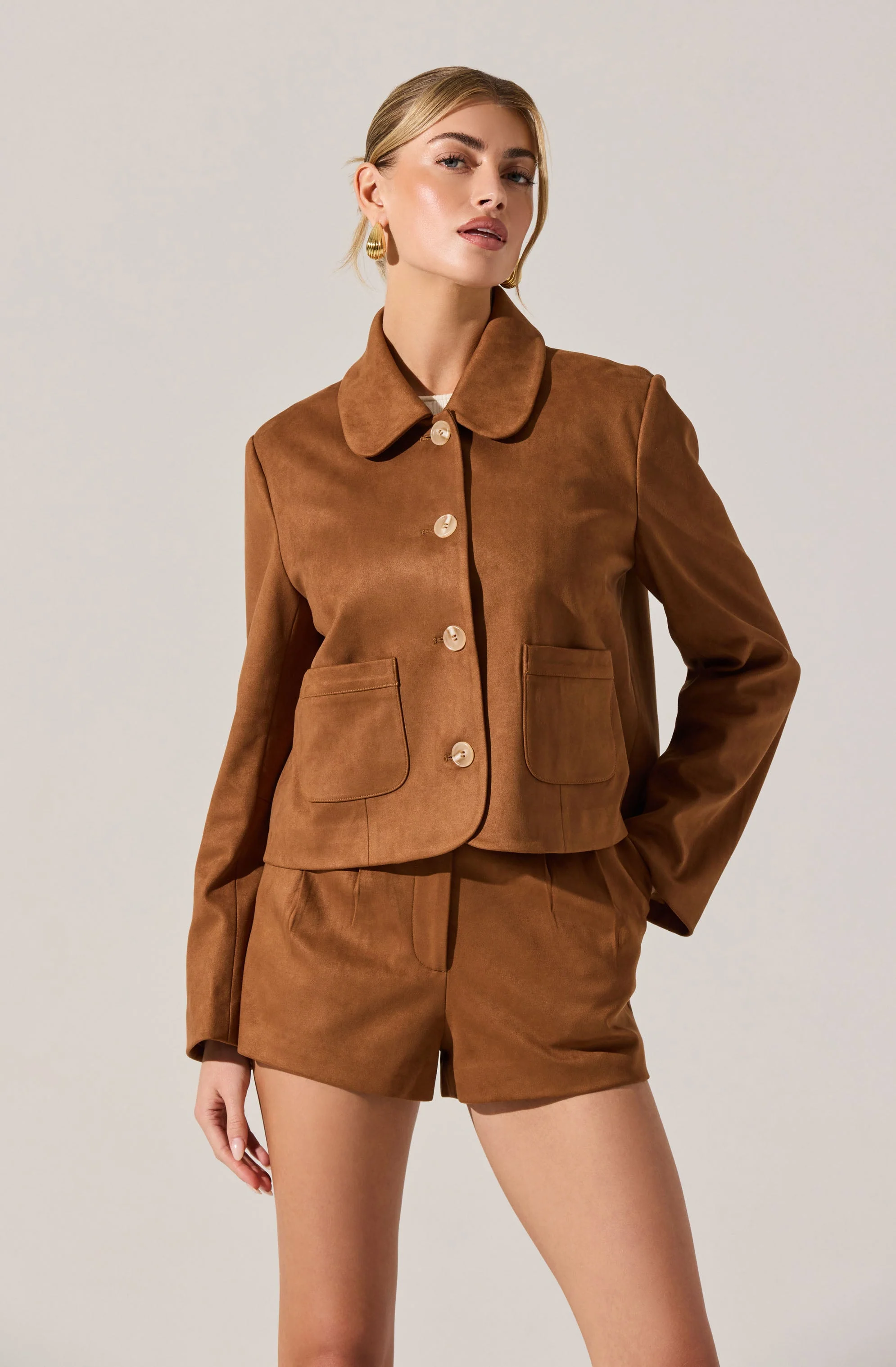 Jude Faux Suede Jacket