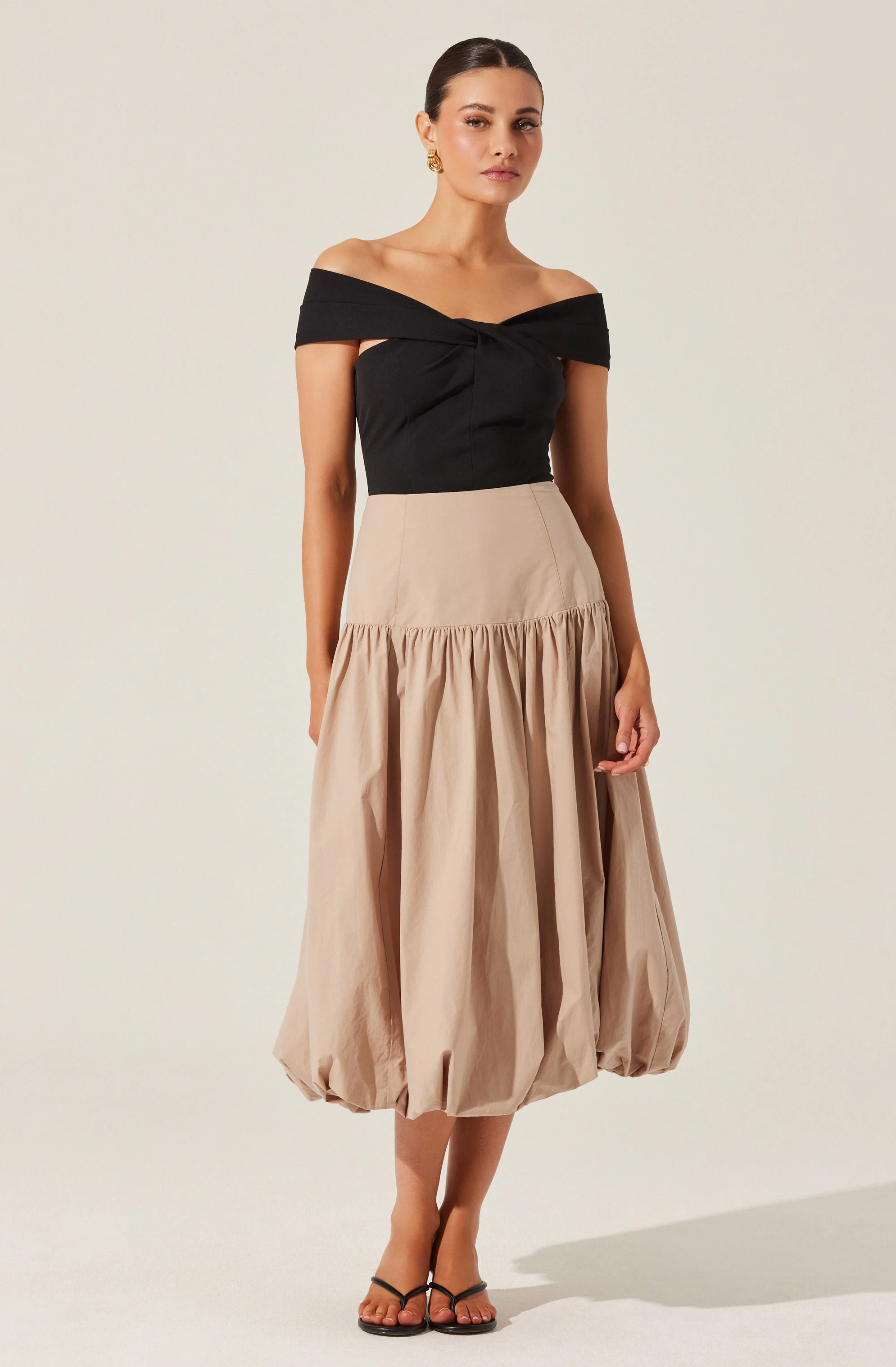 Catherine Twist Off Shoulder Top