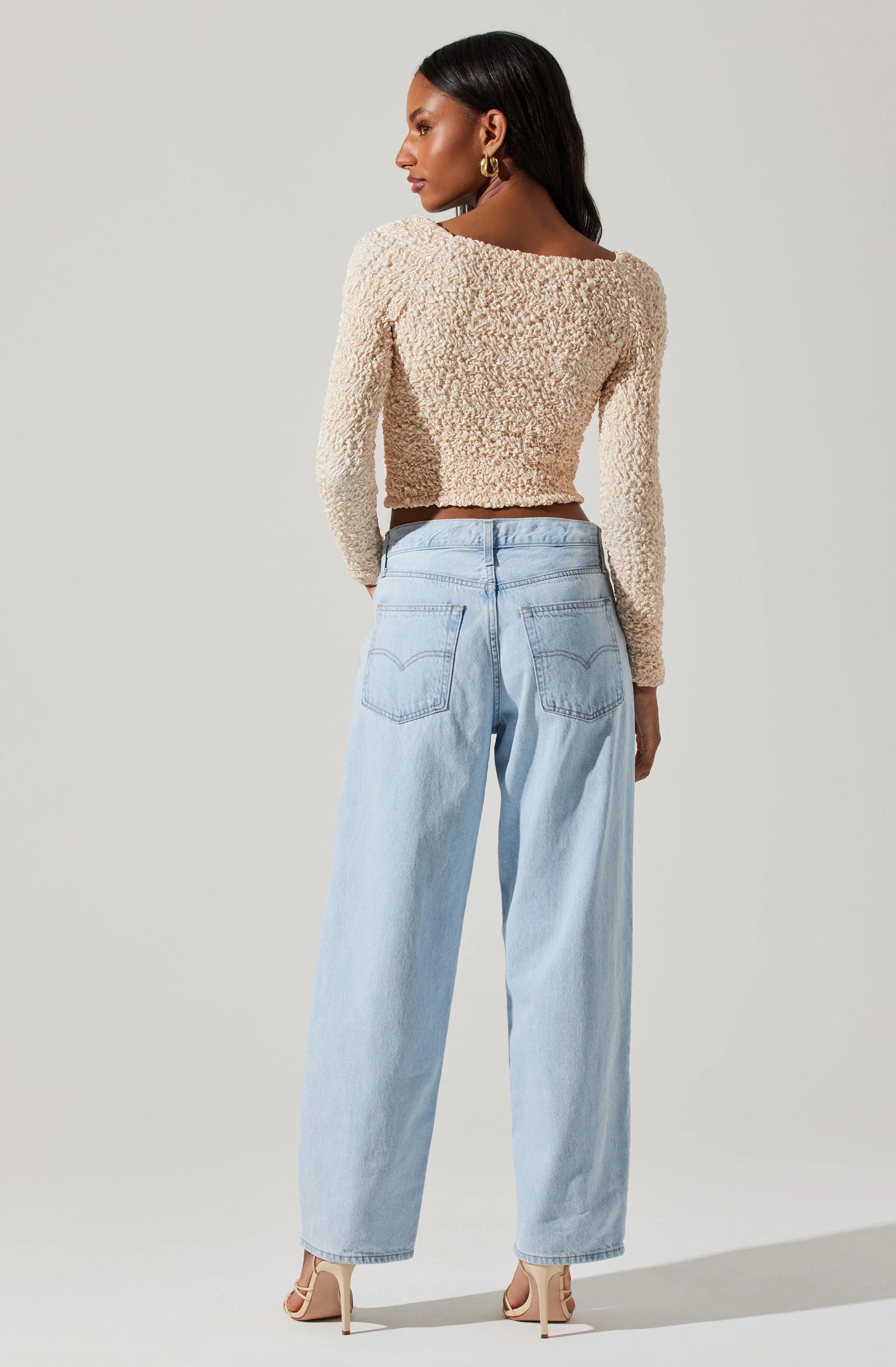 Sorrel Cropped Long Sleeve Top