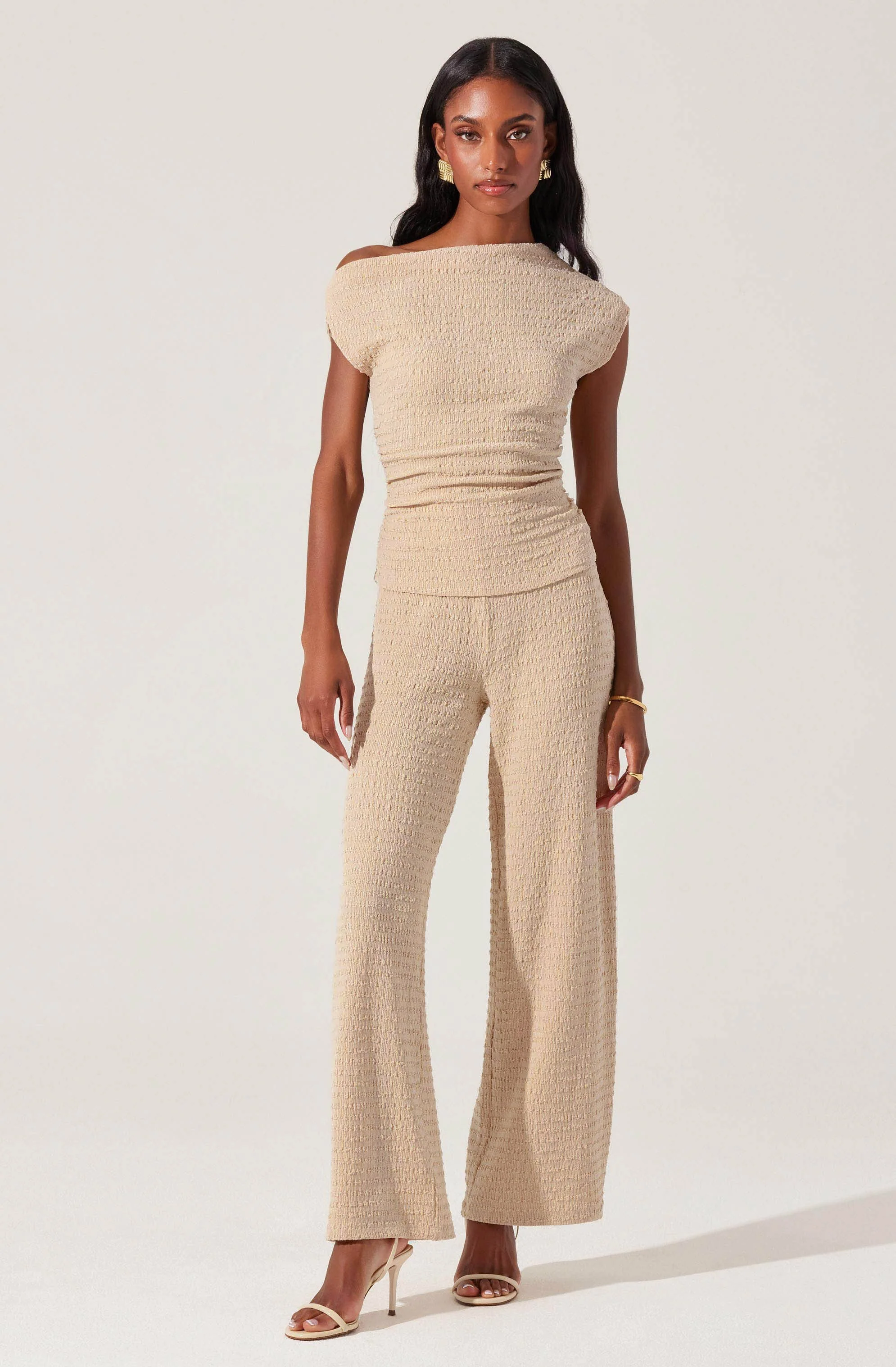 Keir Textured Knit Pants