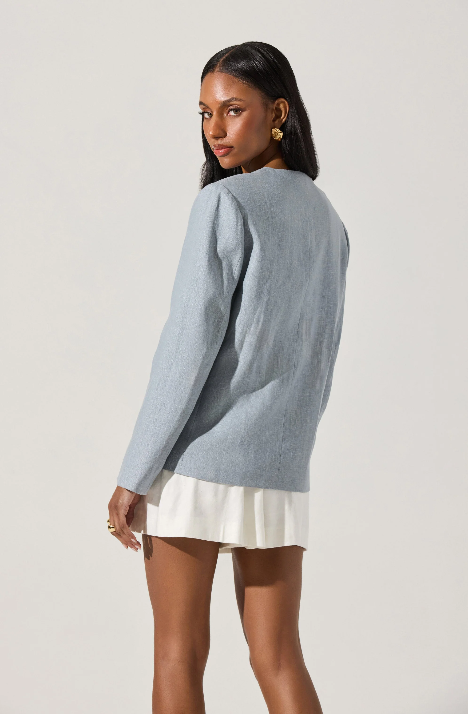 Dannika Linen Blazer