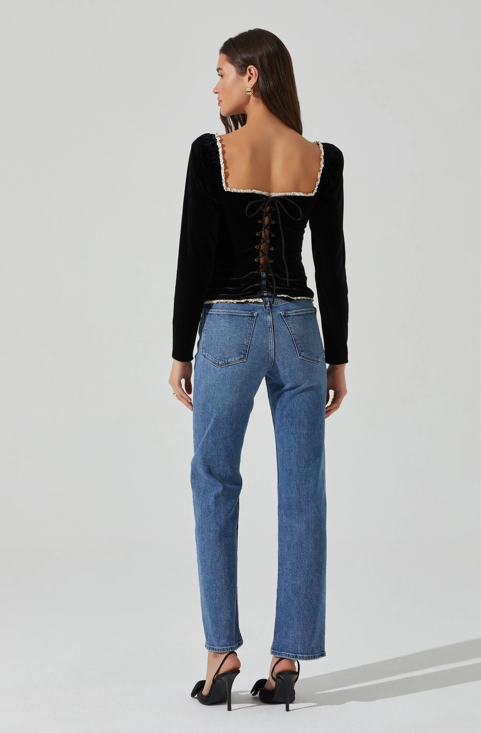 Briella Velvet Corset Top