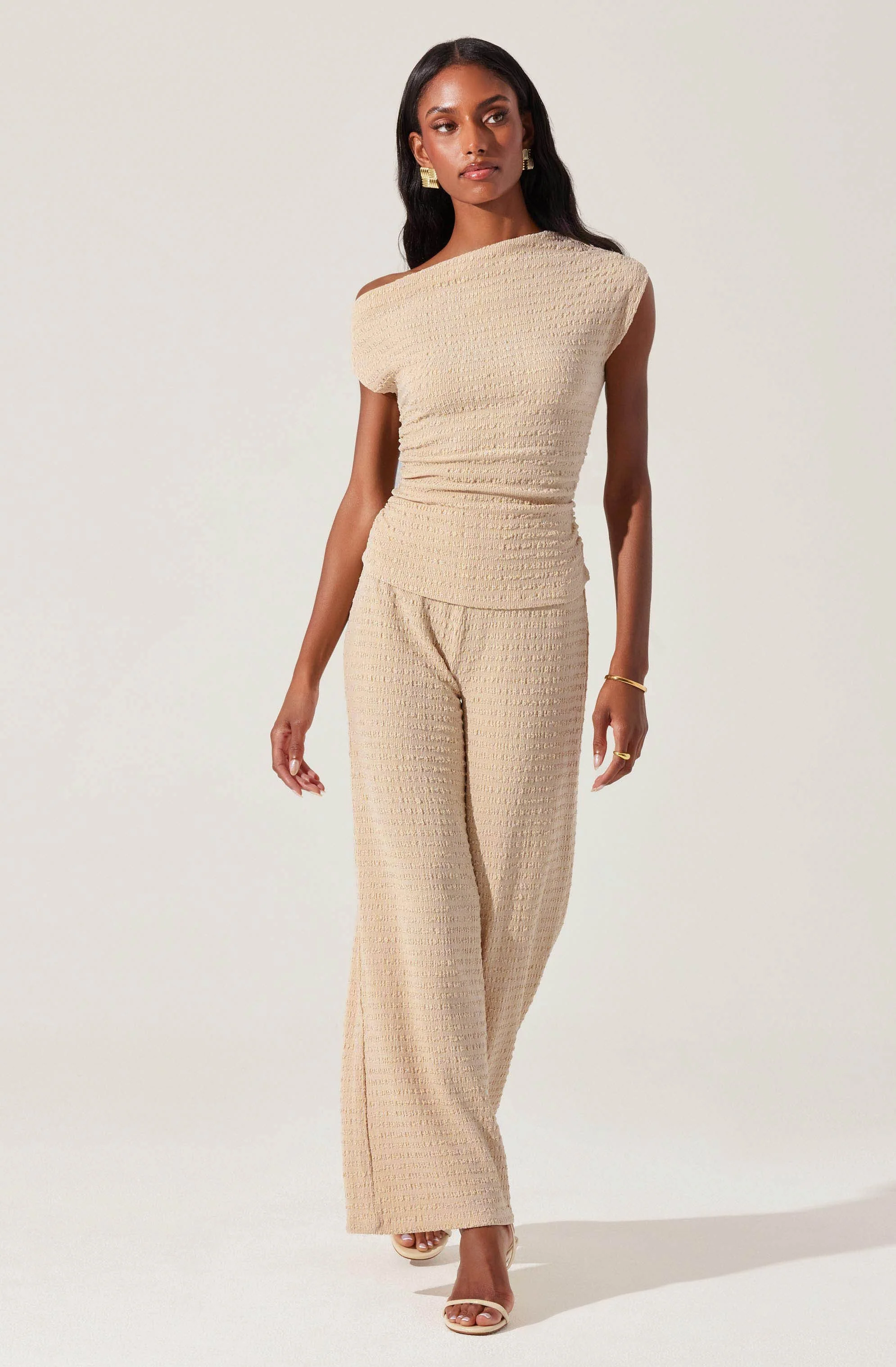 Keir Textured Knit Pants