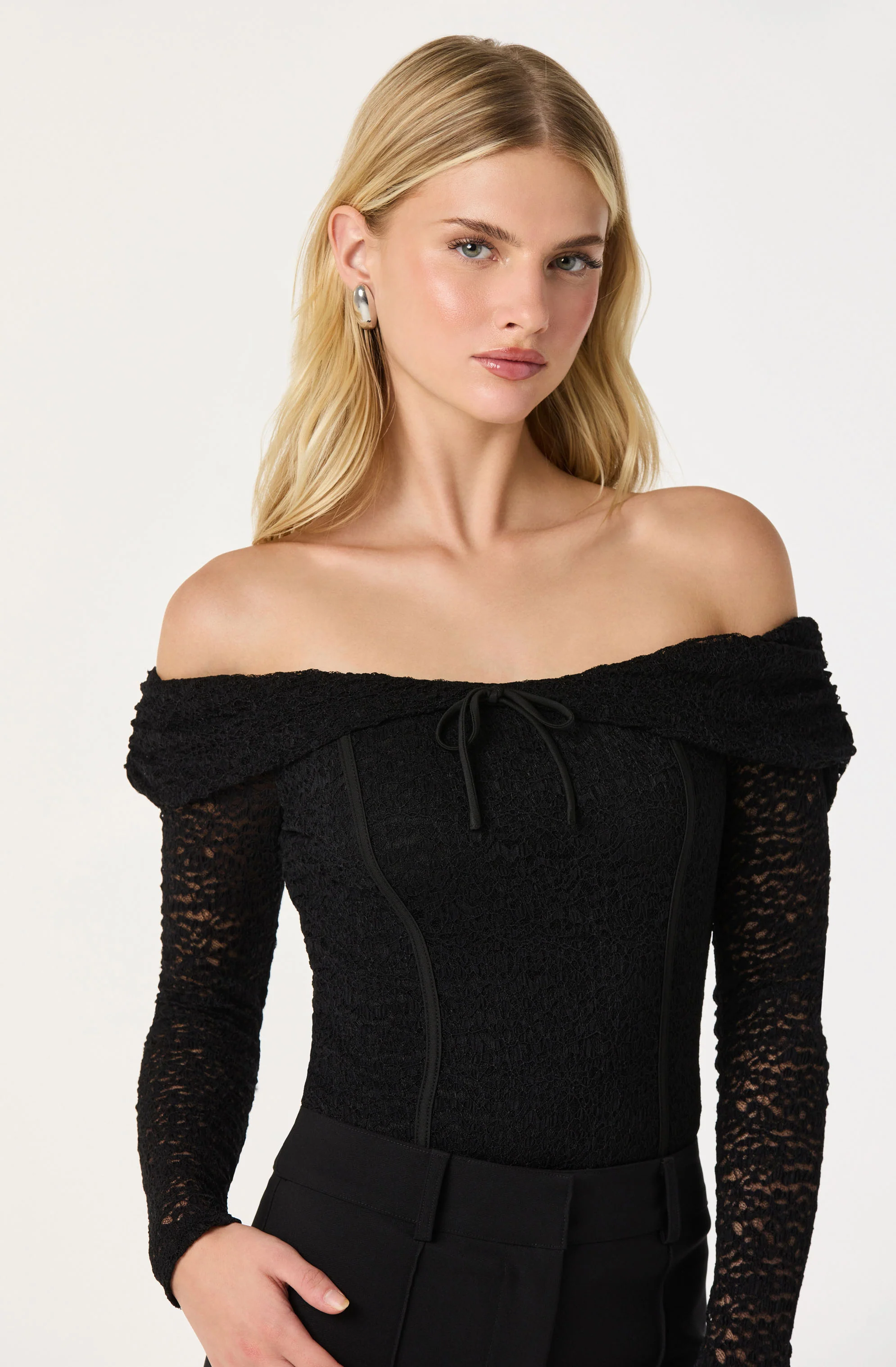 Off Shoulder Lace Top