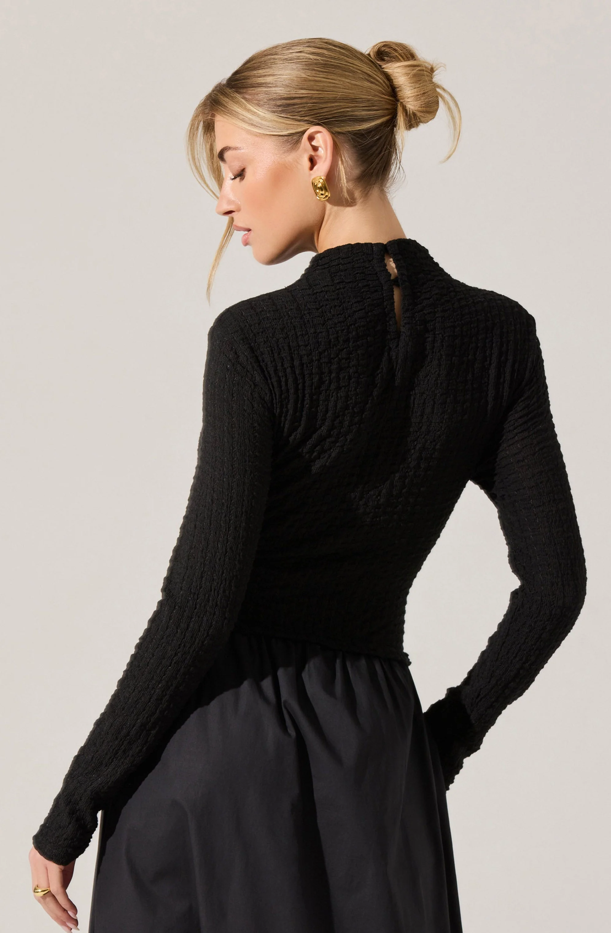 Kearney Mixed Media Midi Dress