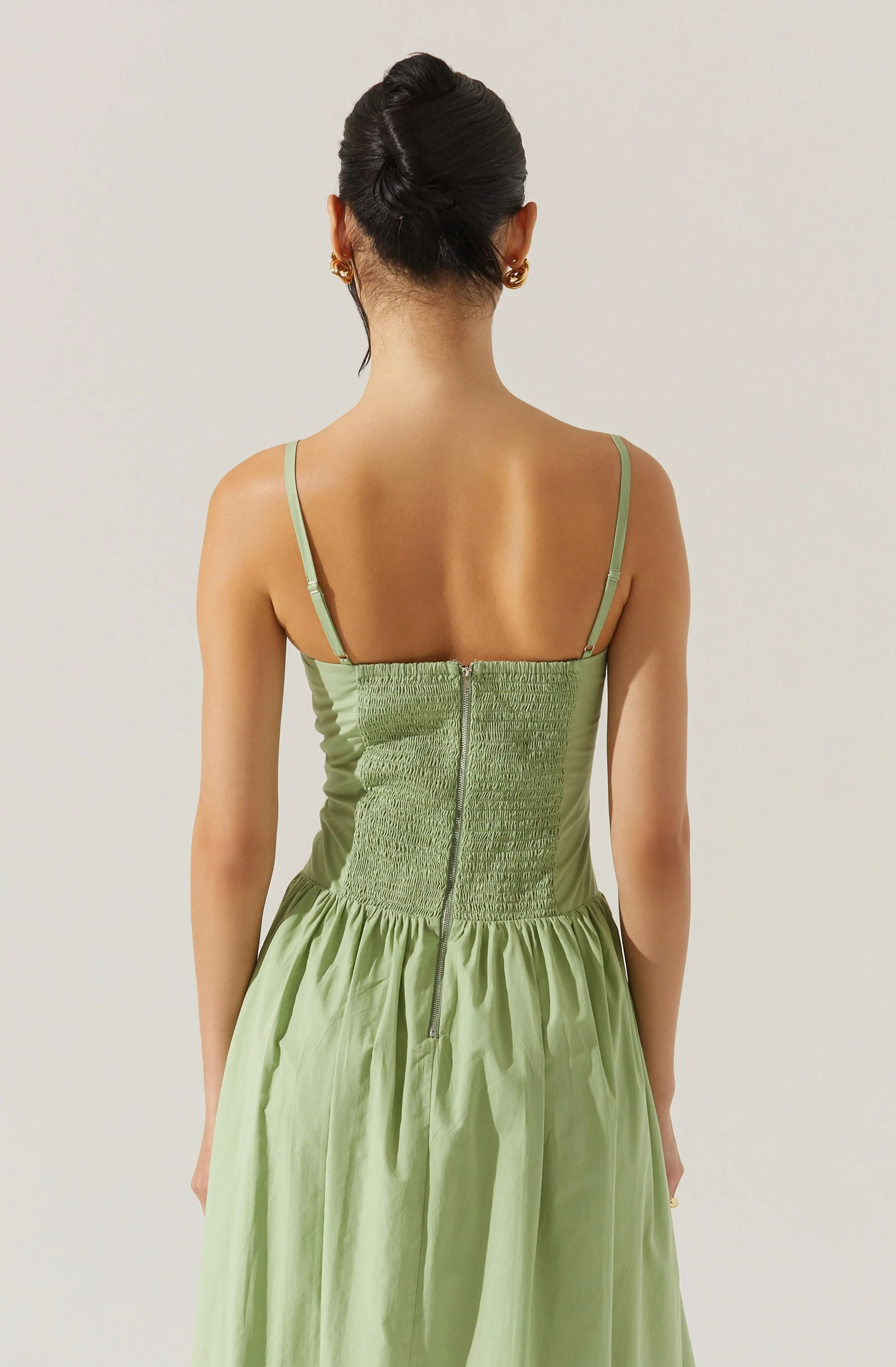 Nathalia Eyelet Midi Dress