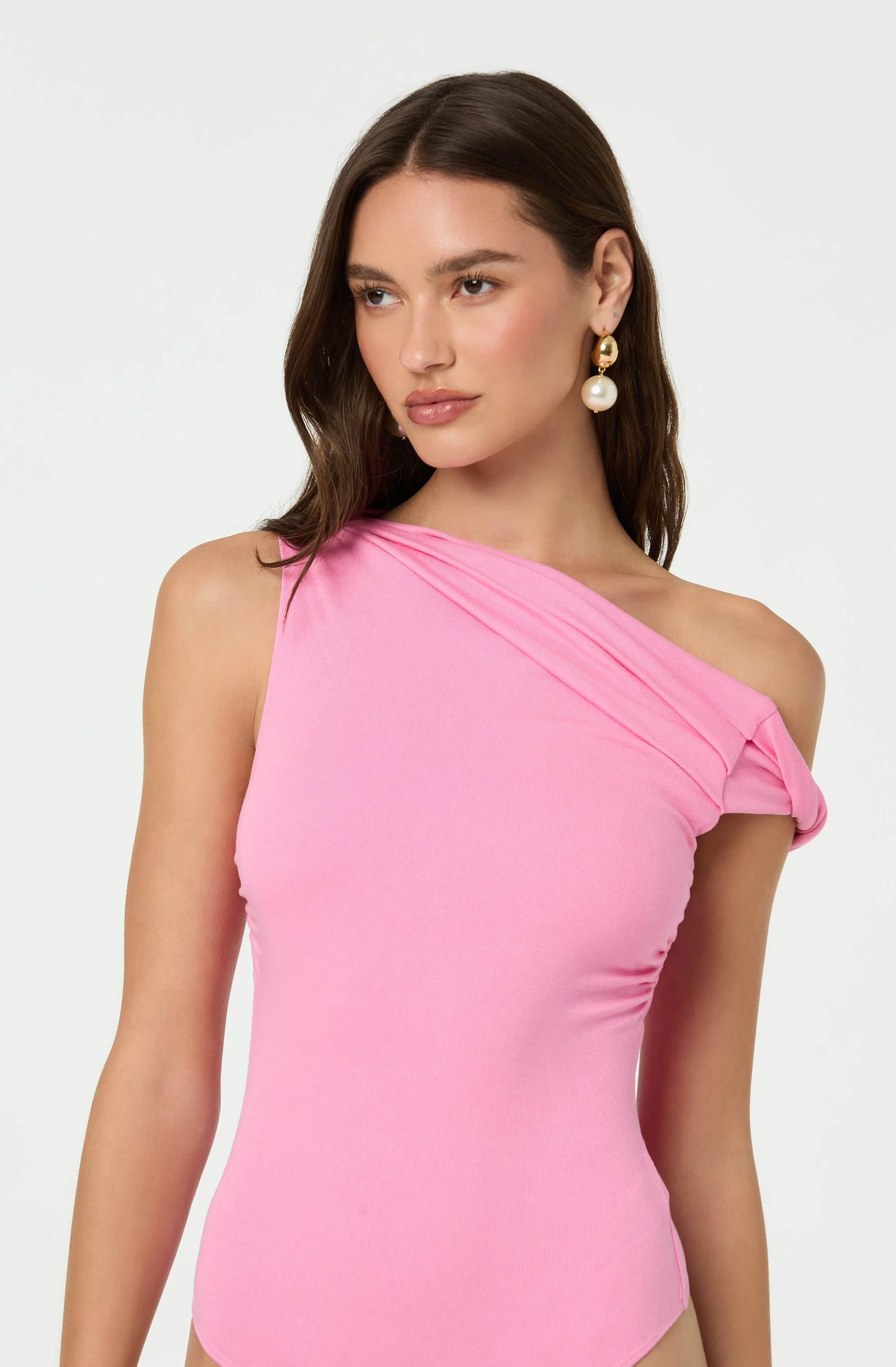 Fiora Asymmetrical Bodysuit