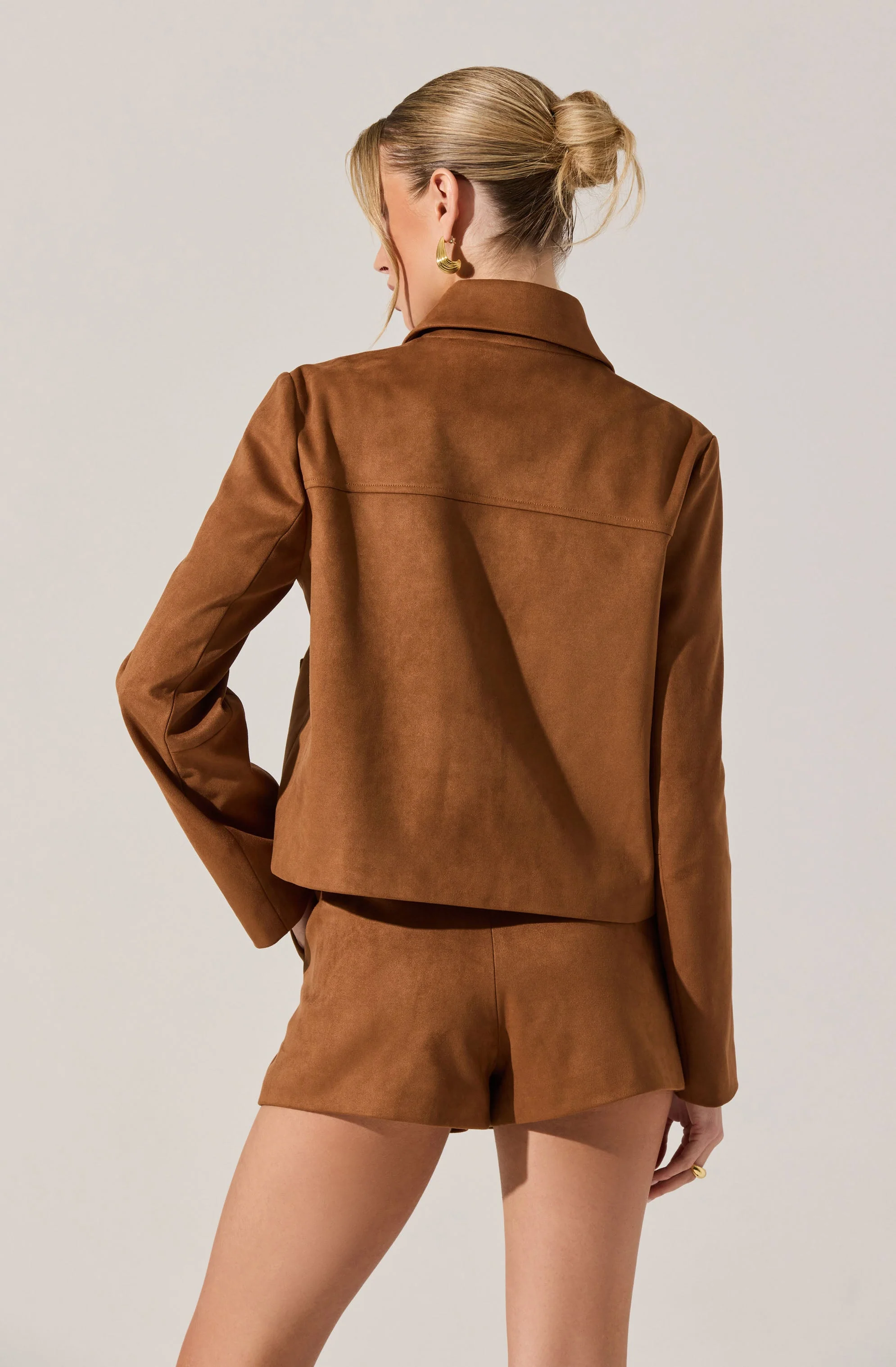 Jude Faux Suede Jacket
