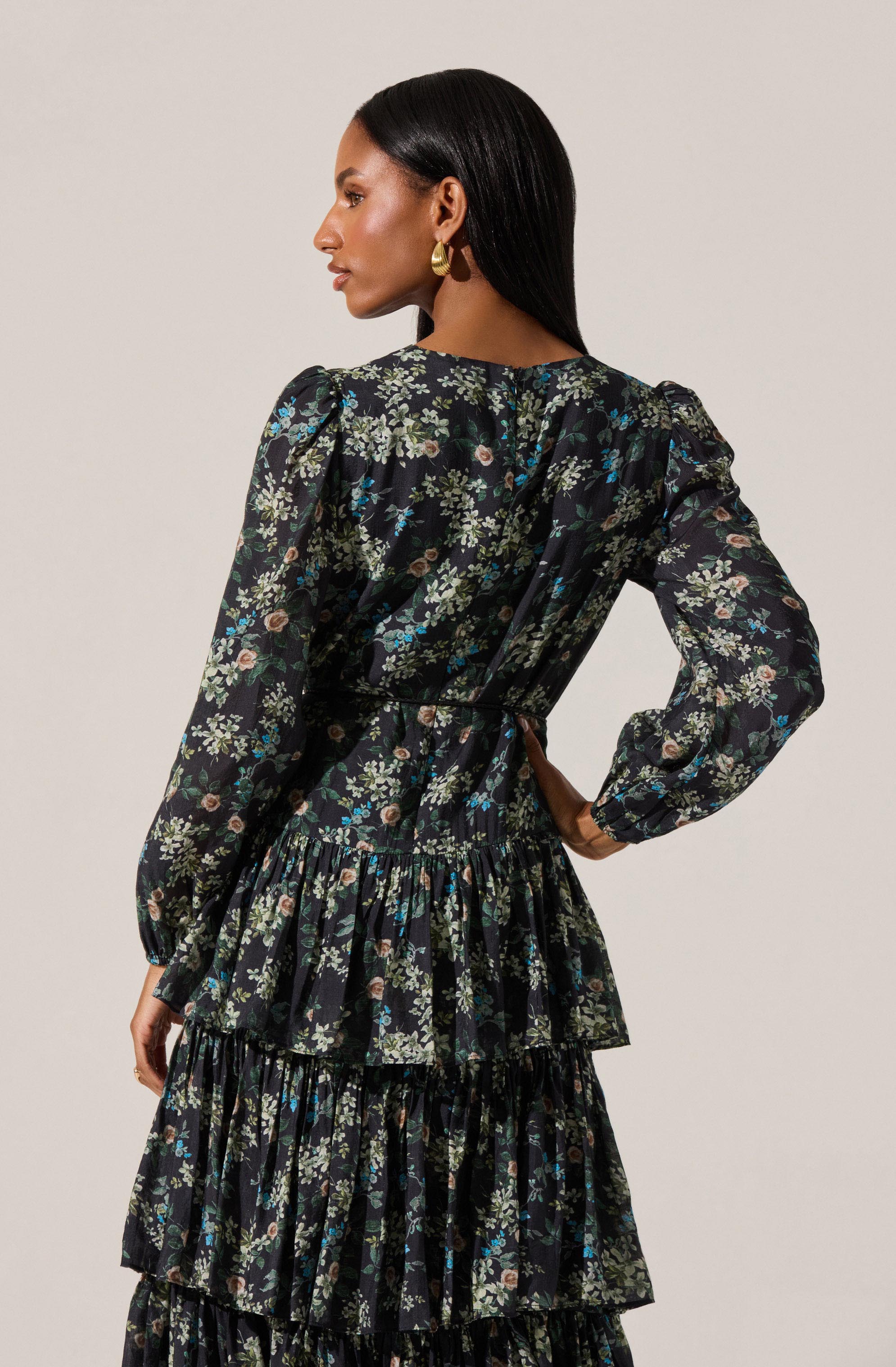 Franchesca Tiered Ruffle Maxi Dress