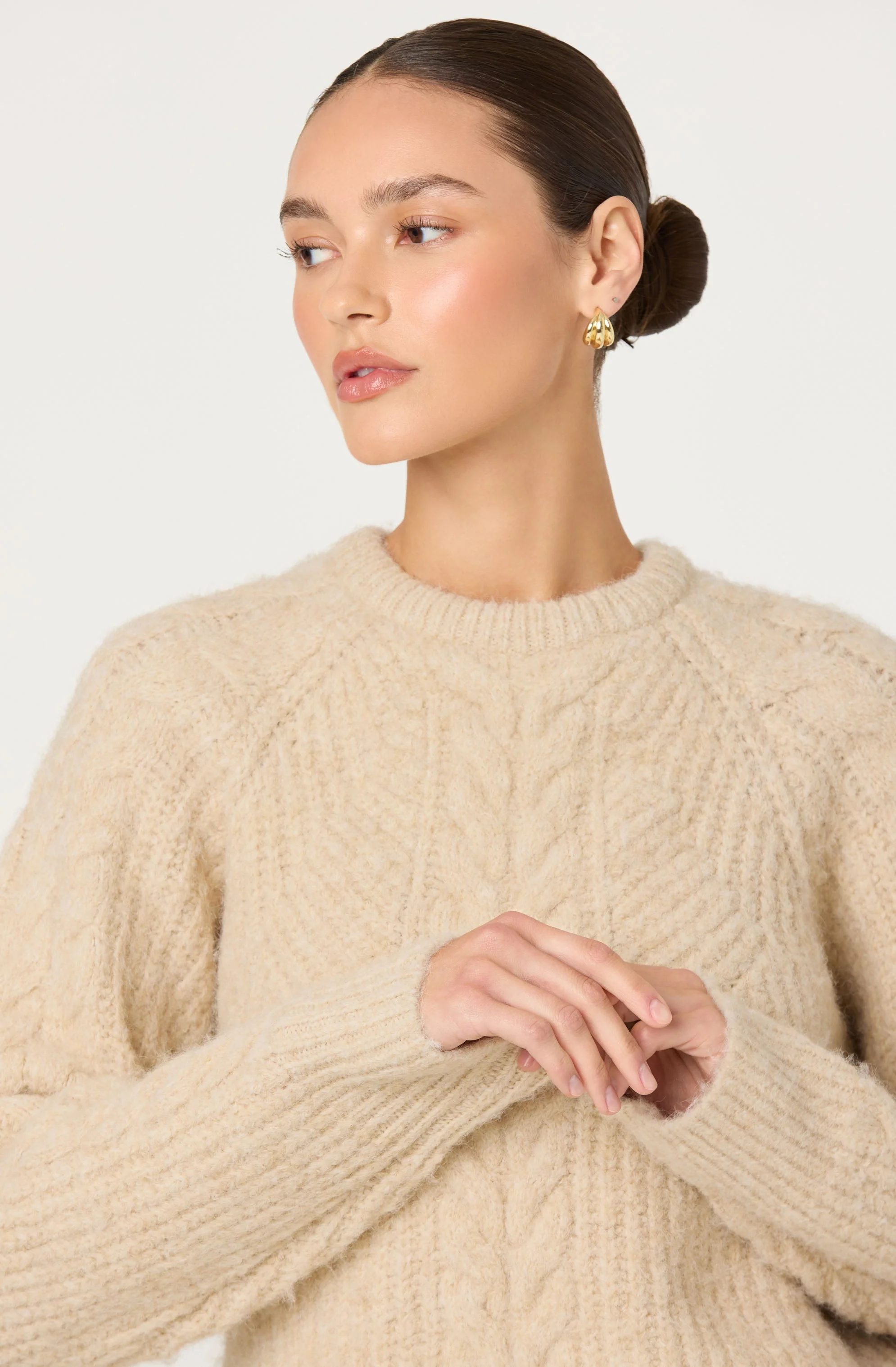 Taran Cable Knit Sweater