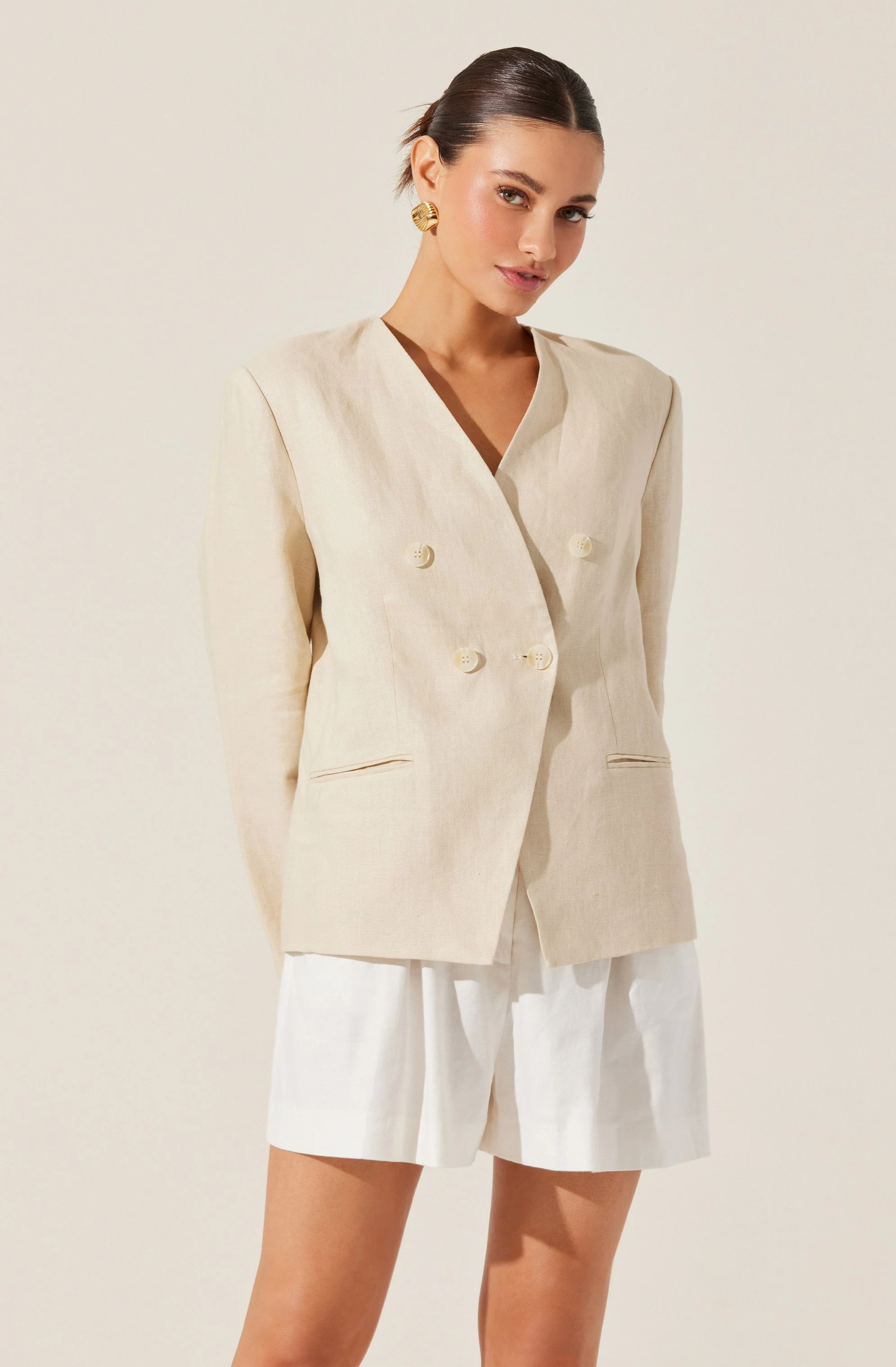 Dannika Linen Blazer