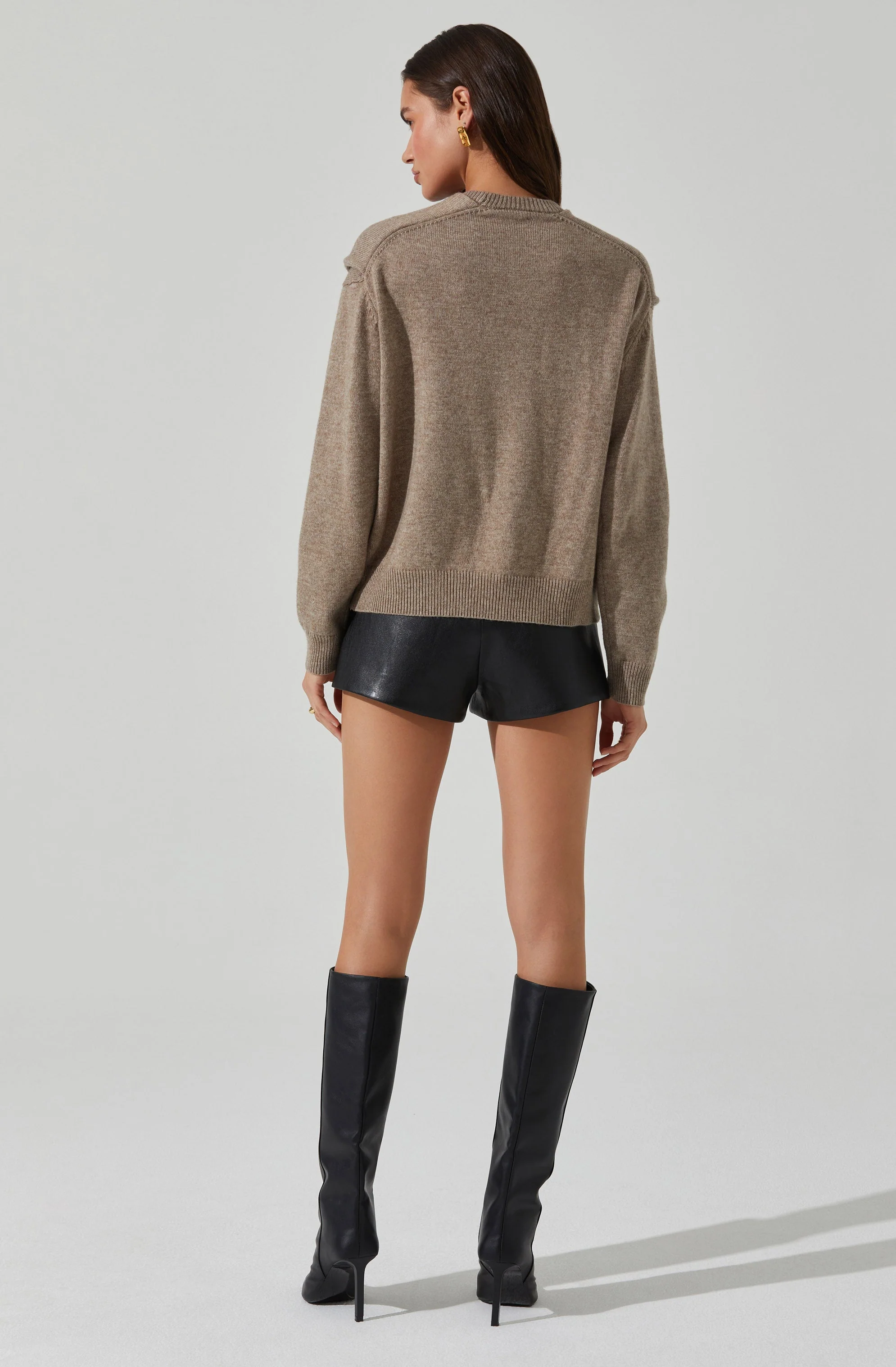 Delrin Double Layered Sweater