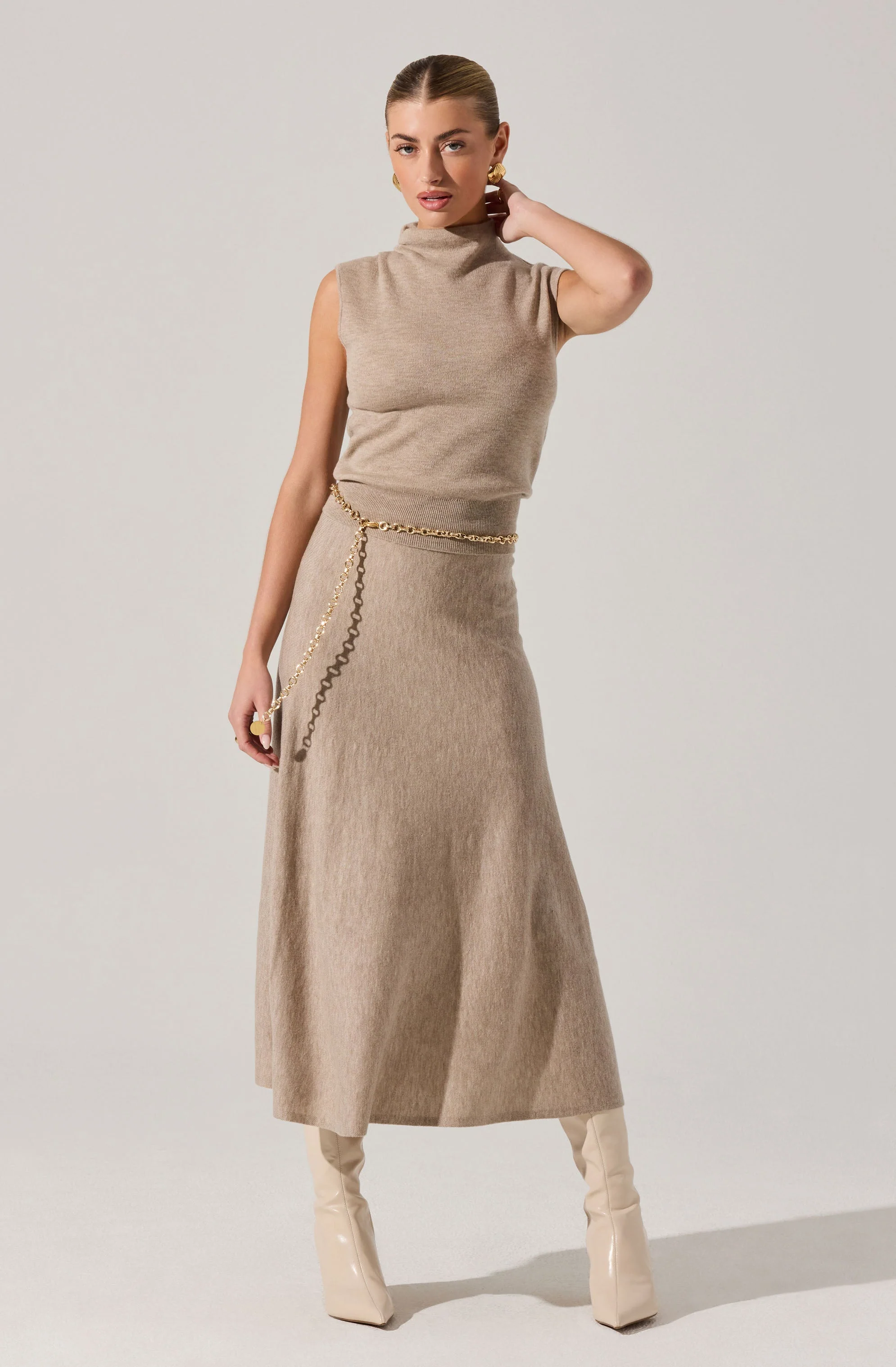 Deora Midi Sweater Skirt