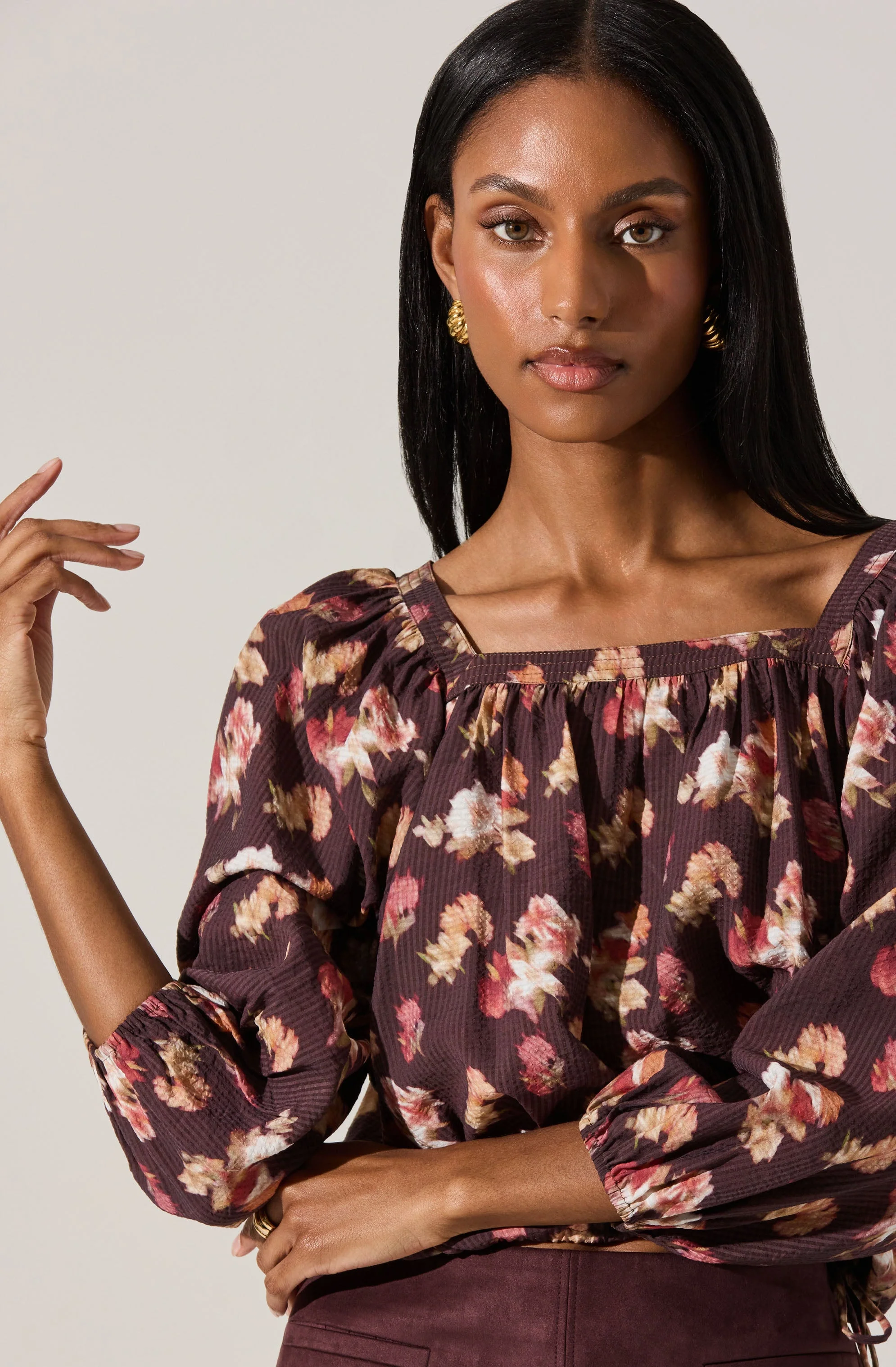 Dejah Floral Crop Top