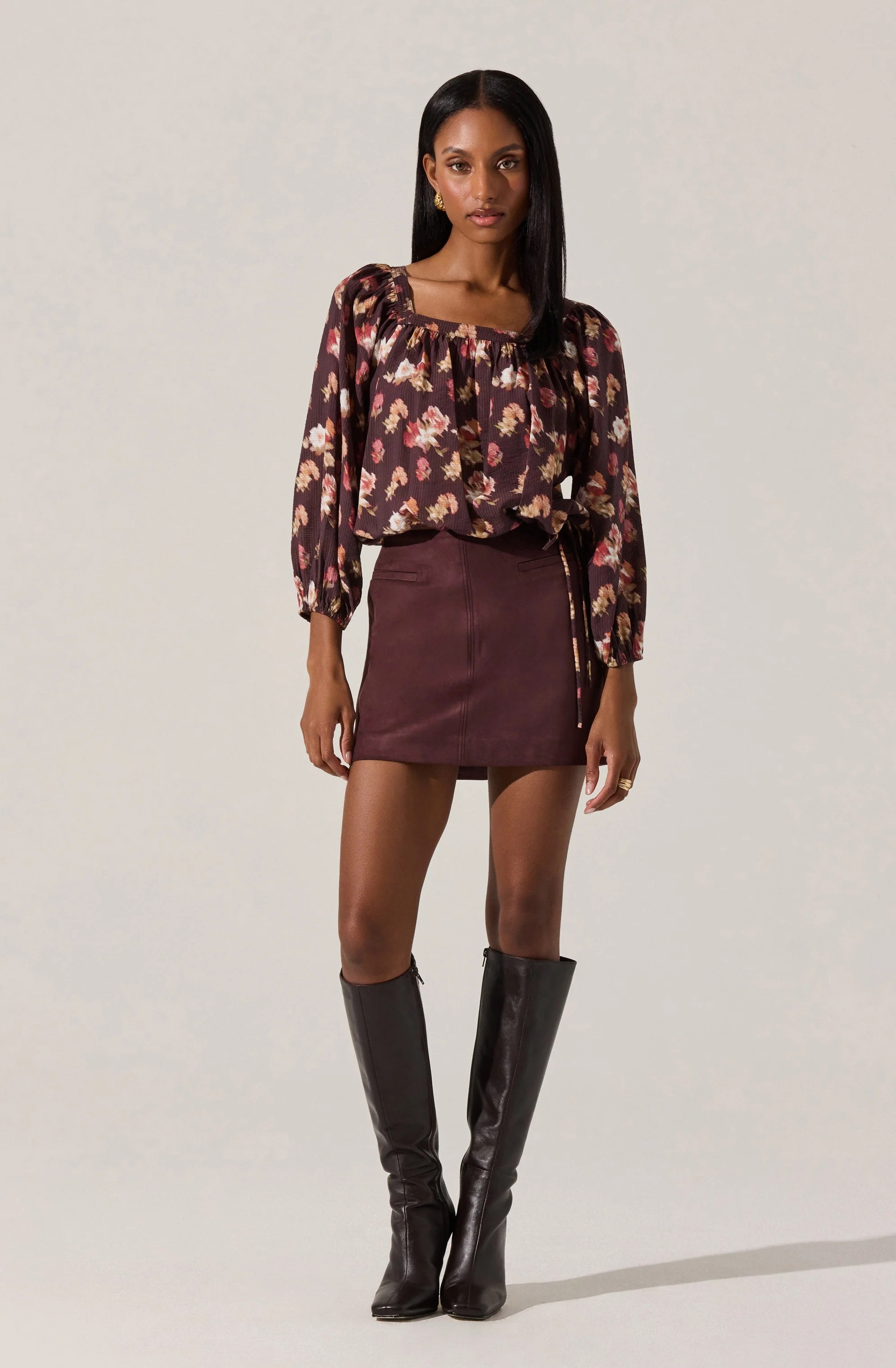 Dejah Floral Crop Top