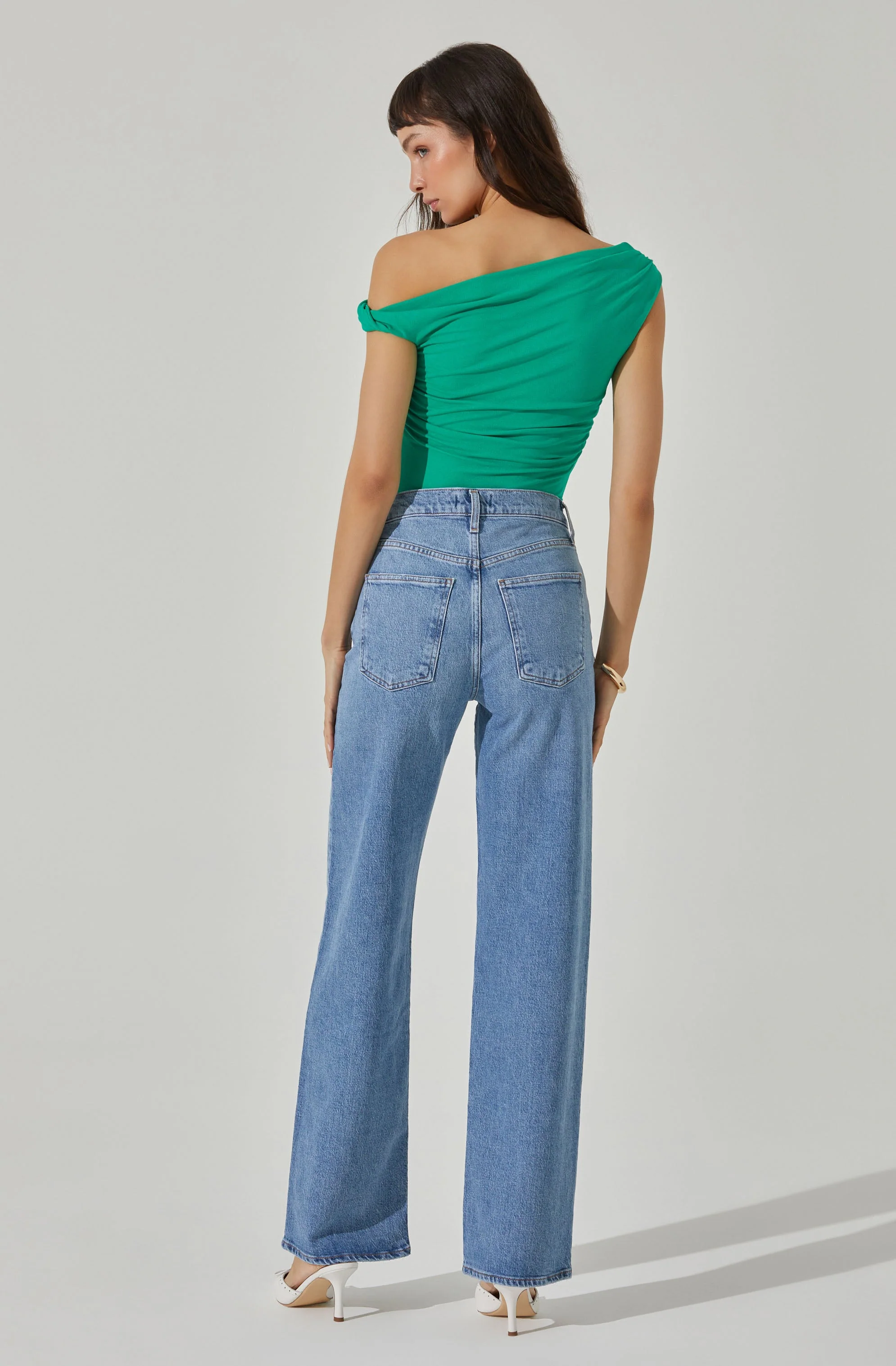 Fiora Asymmetrical Bodysuit