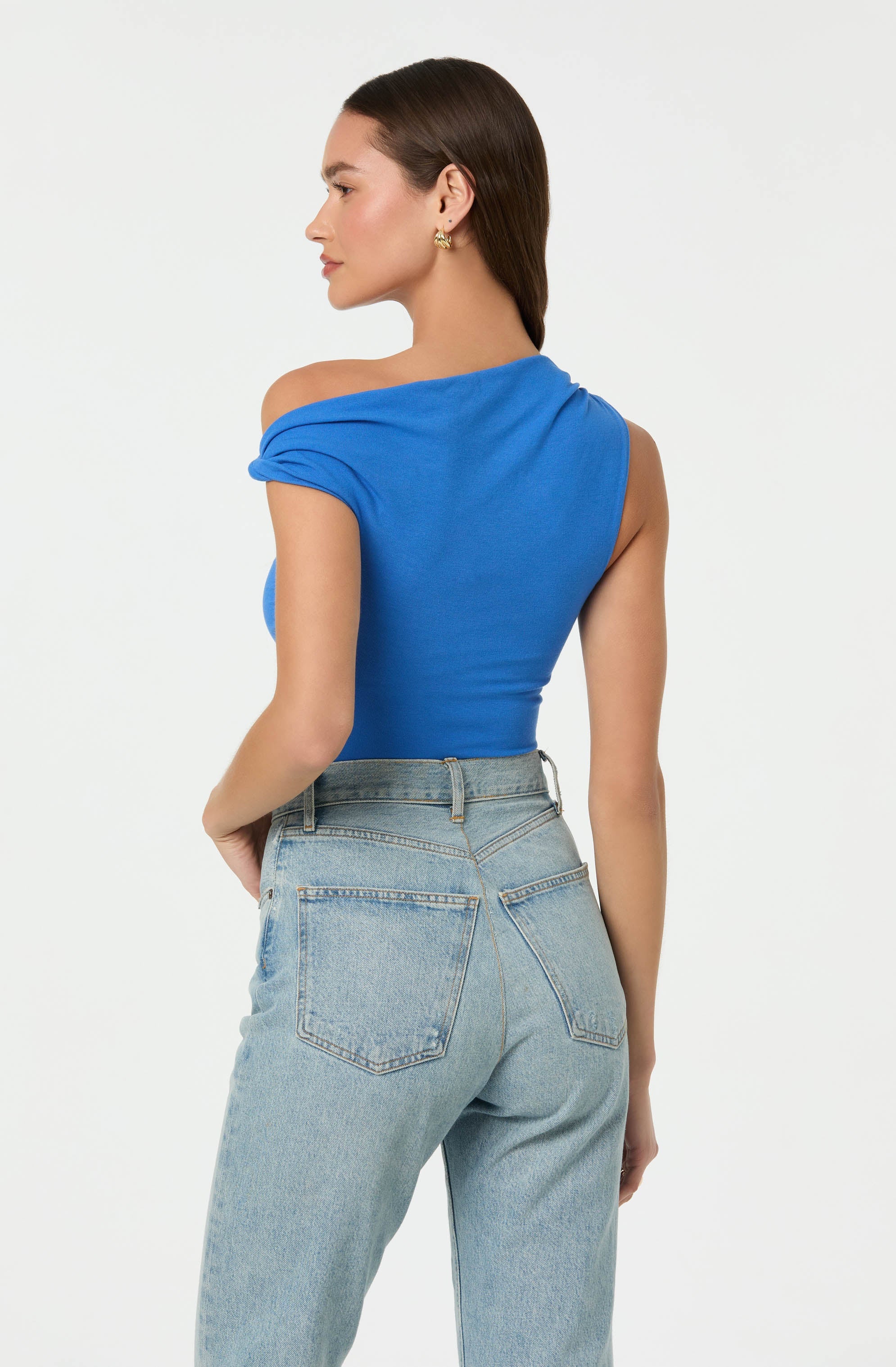 Fiora Asymmetrical Bodysuit