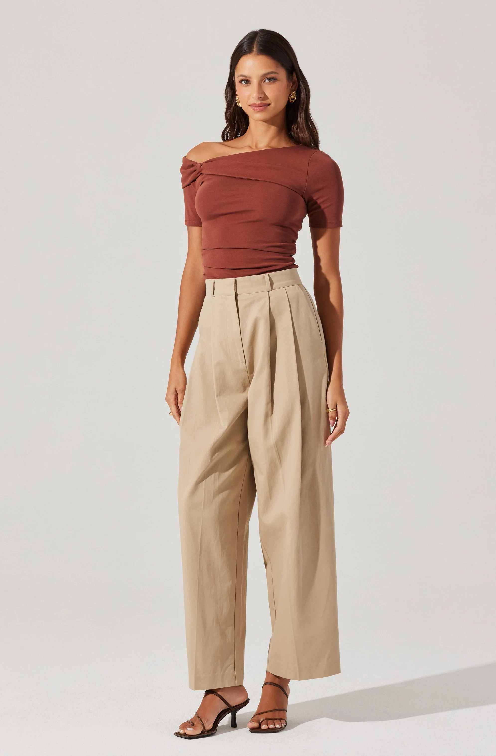Saylah Off Shoulder Twist Top