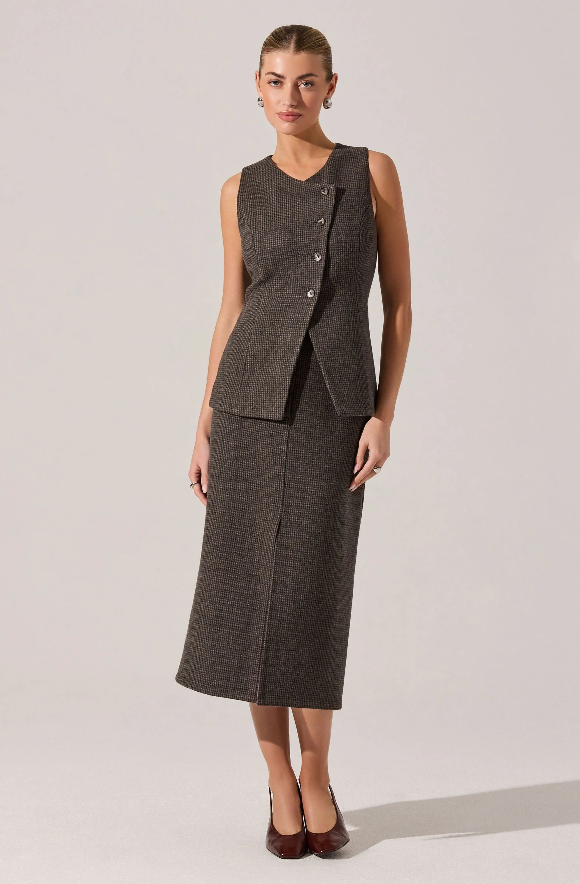 Sonja Asymmetric Longline Vest