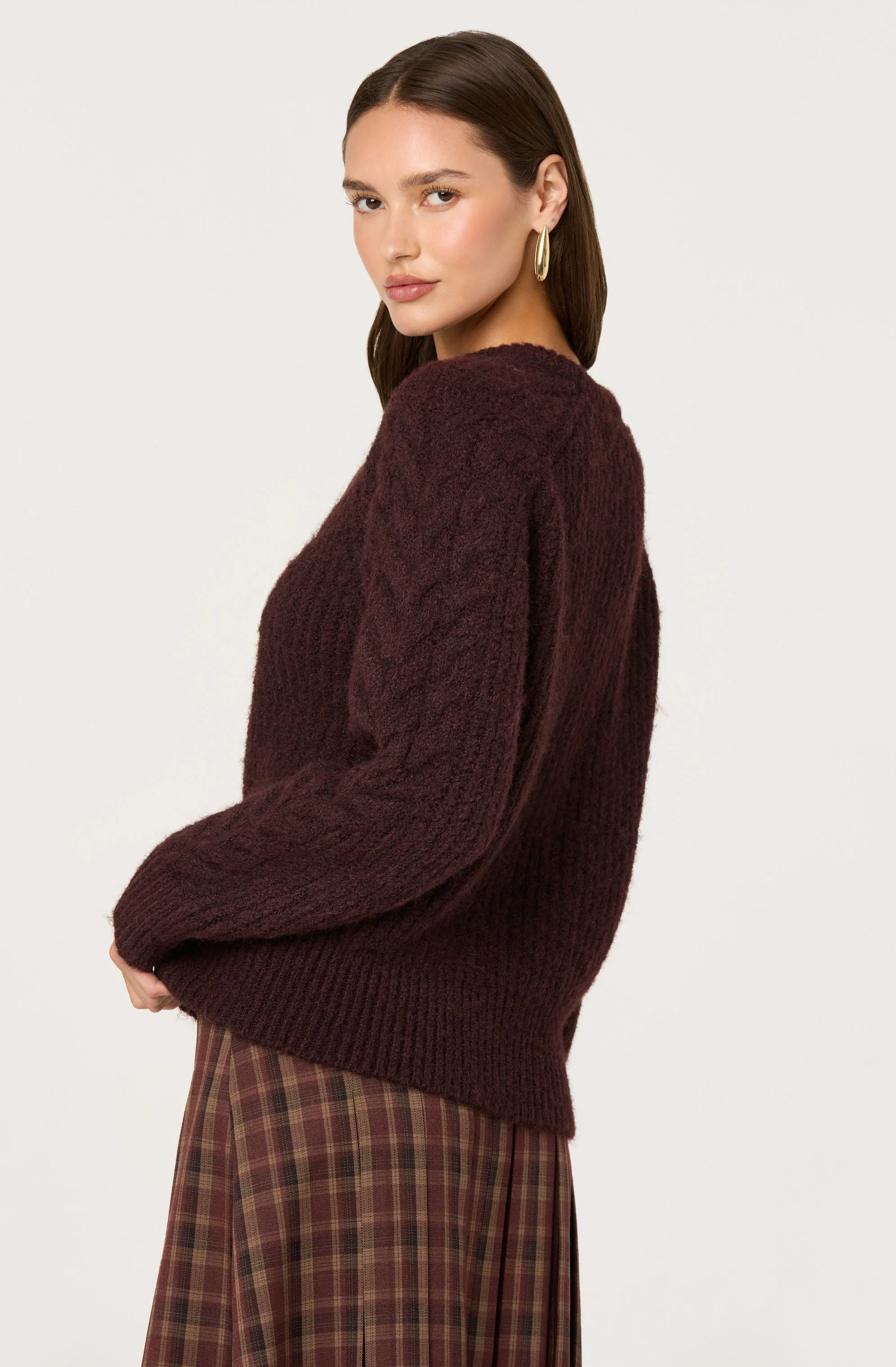 Taran Cable Knit Sweater