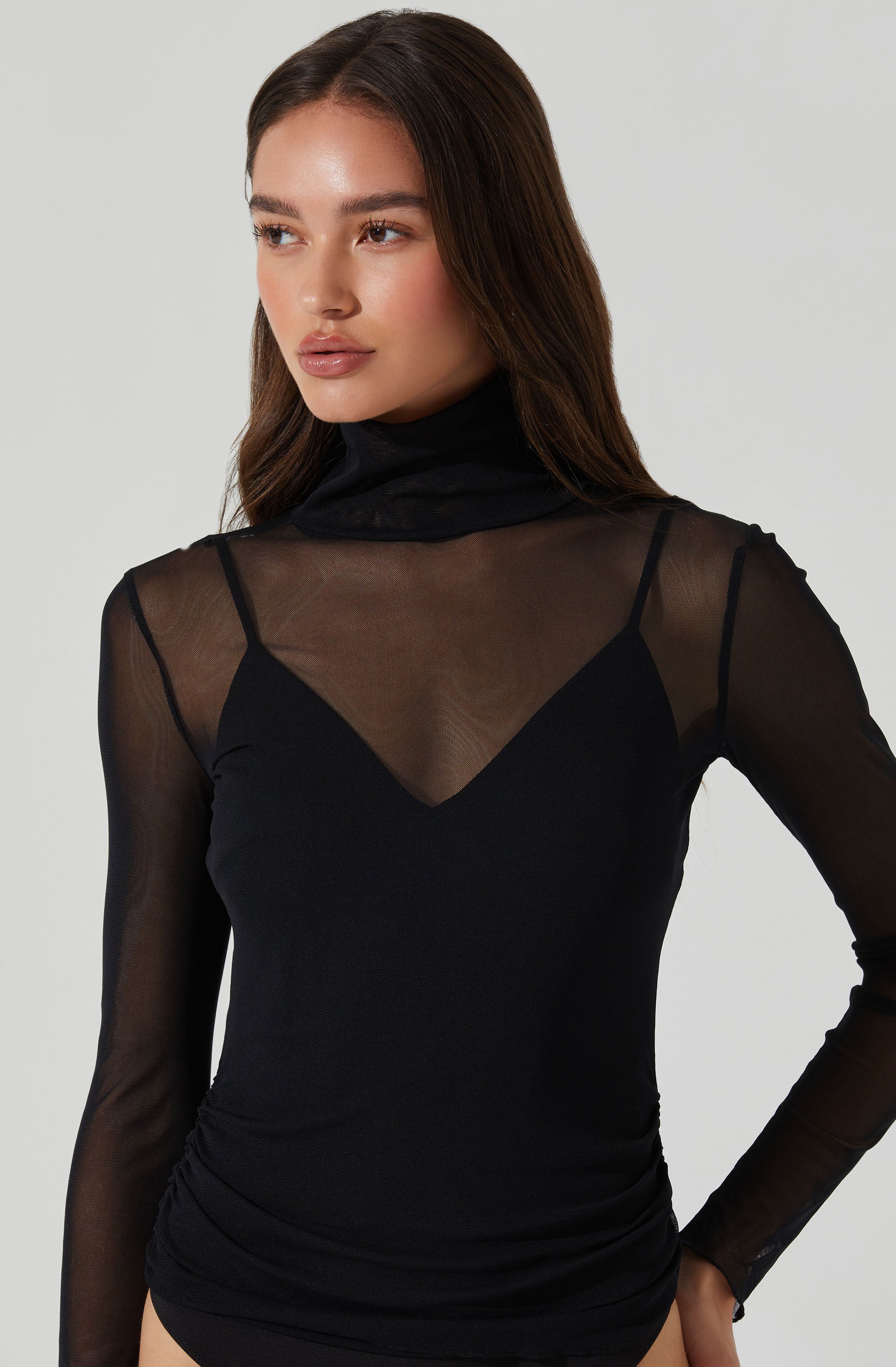 Olia Mesh Layered Bodysuit