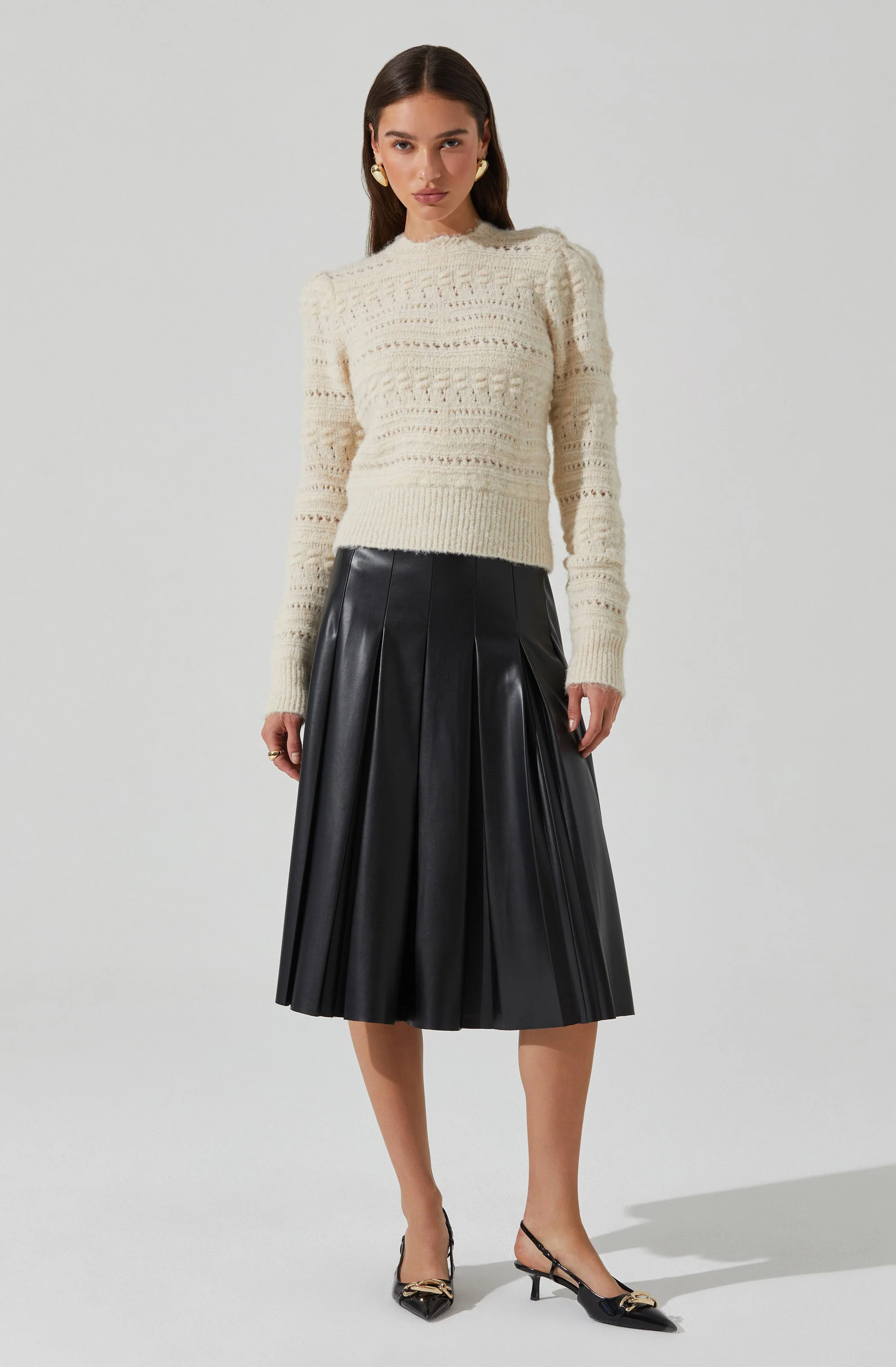 Pelloni Open Stitch Sweater