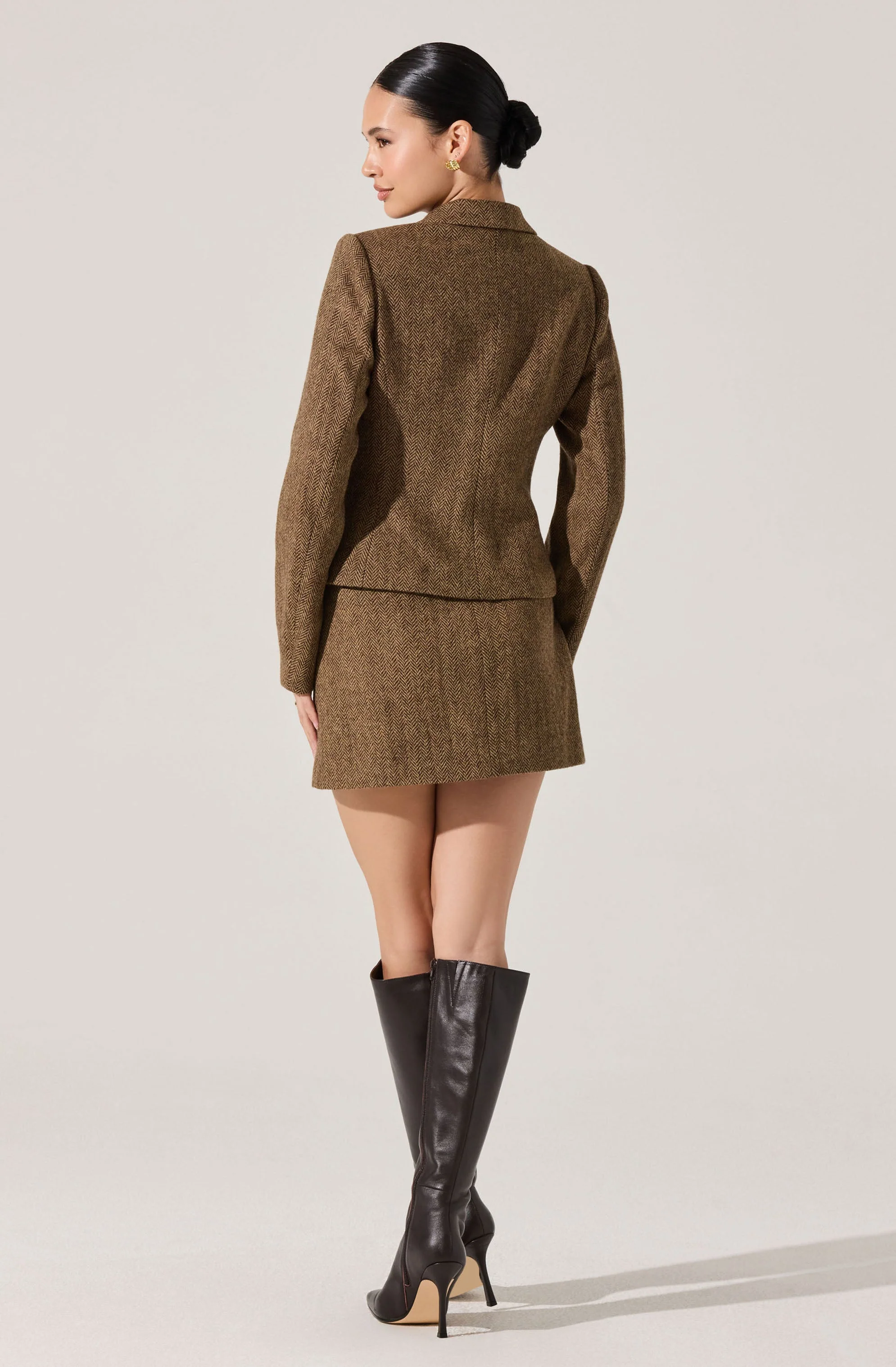 Bella Tailored Mini Skirt