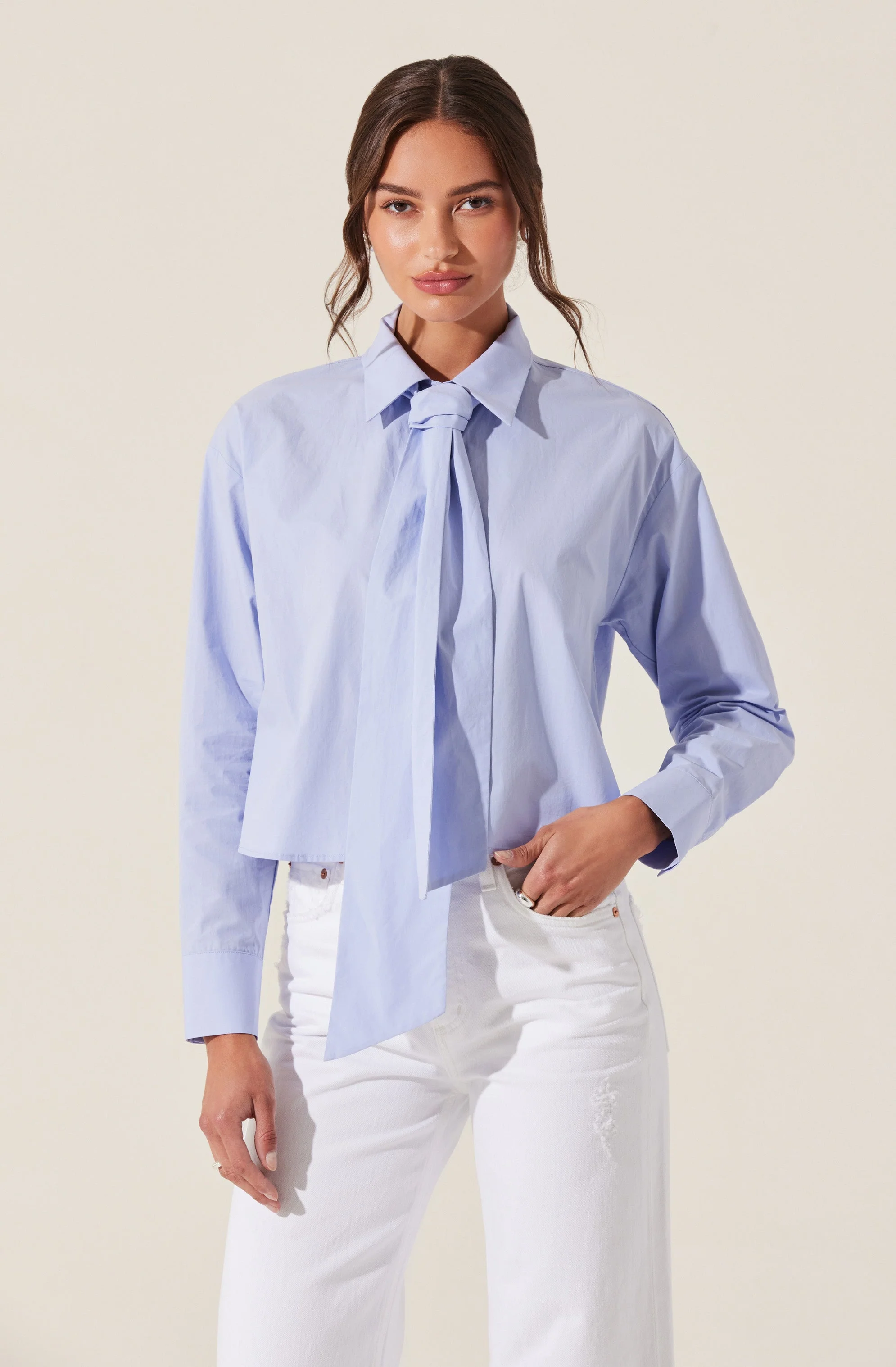 Wendi Bow Tie Top