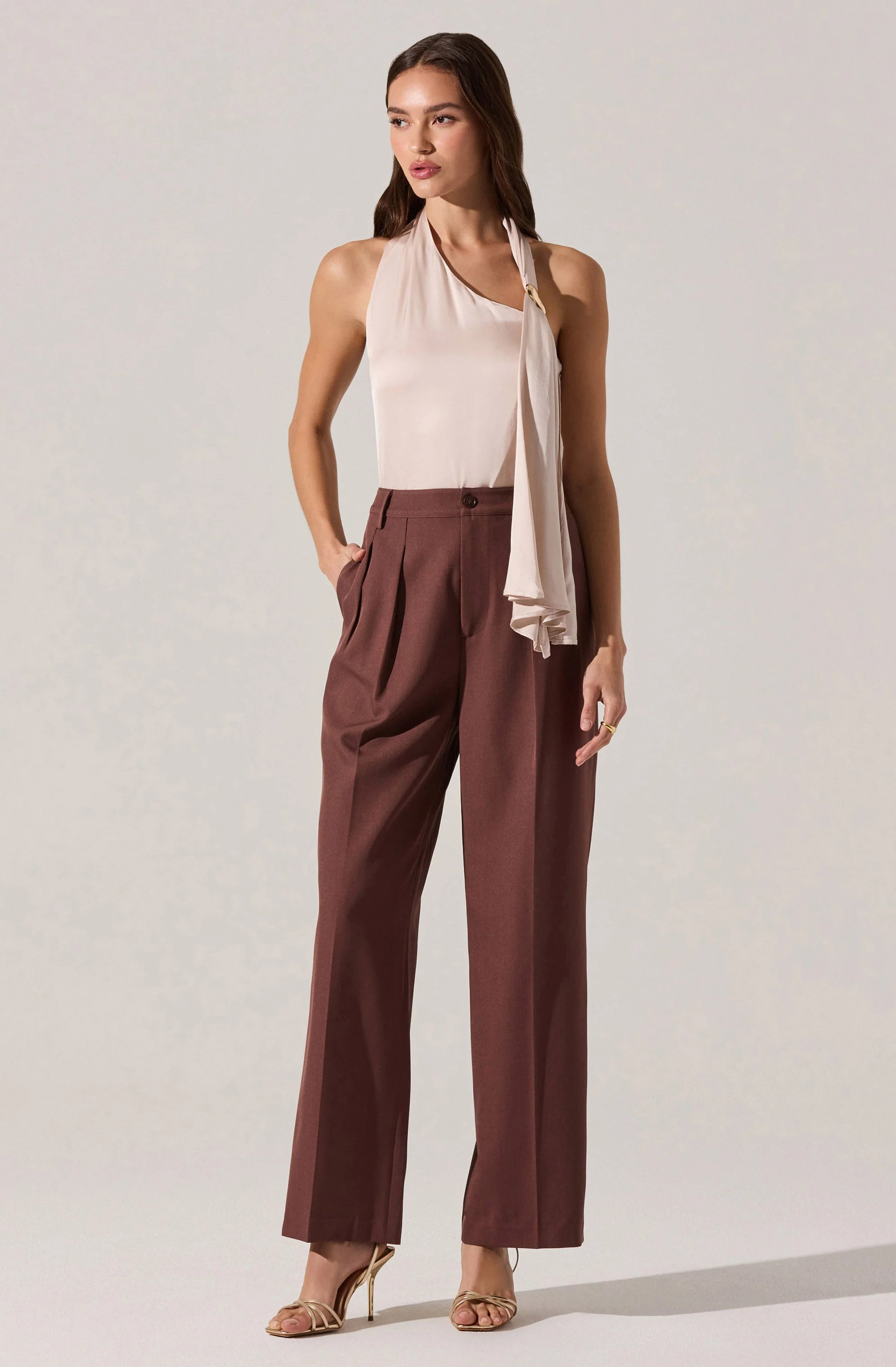 Alyx Asymmetrical Halter Top