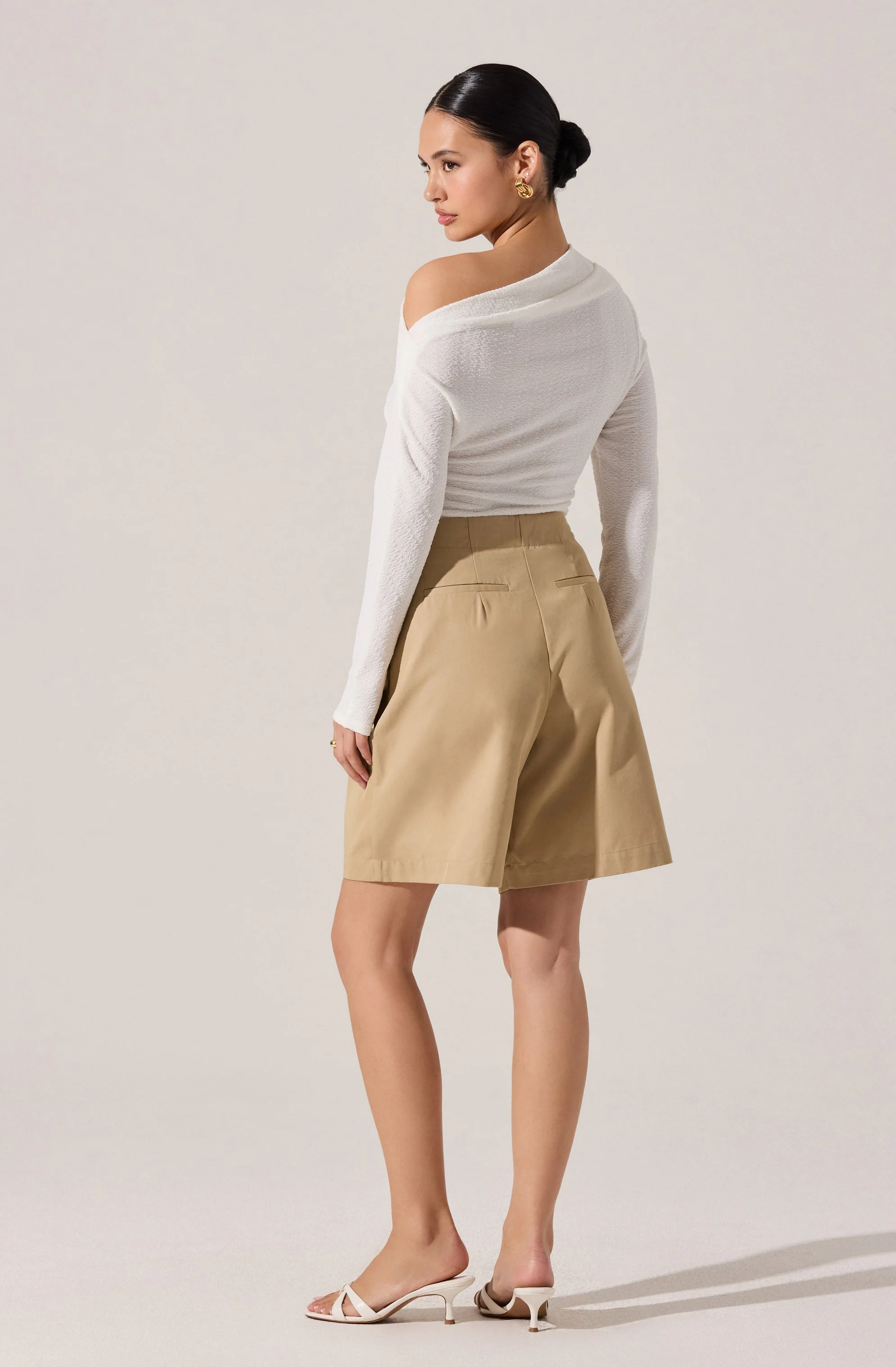 Textured Off Shoulder Top