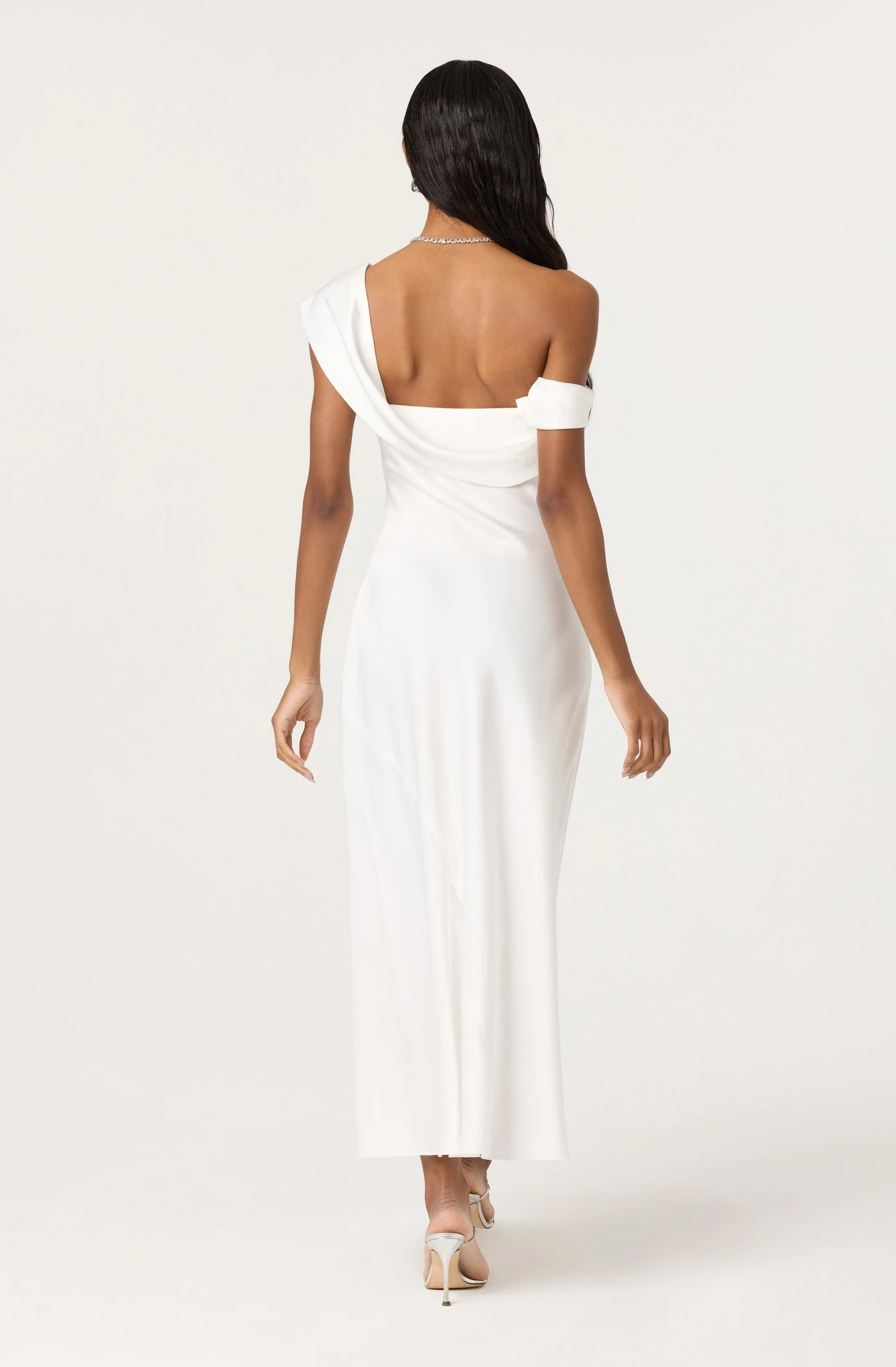 Alyssia One Shoulder Maxi Dress