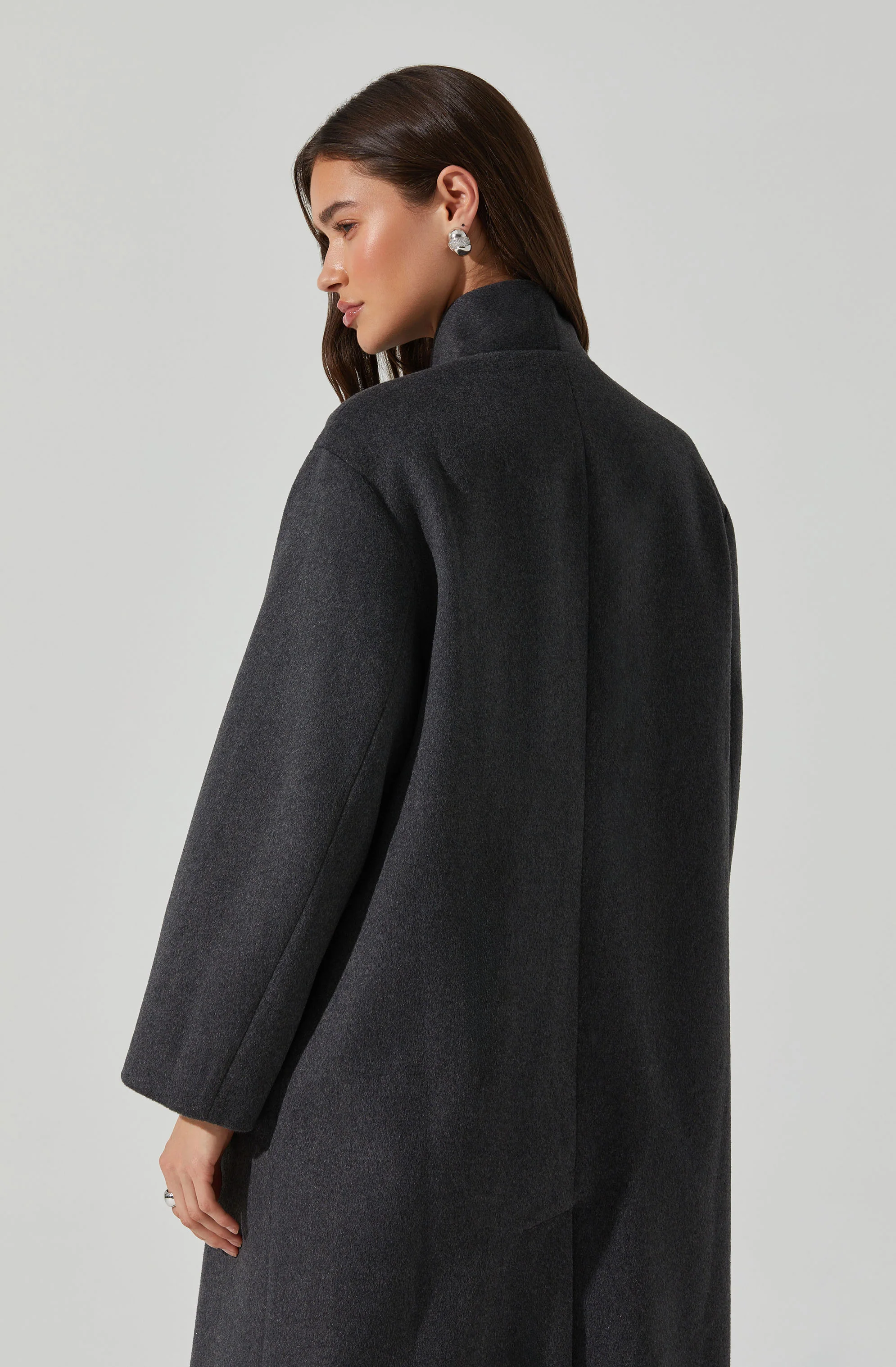 Londyn Scarf Longline Coat