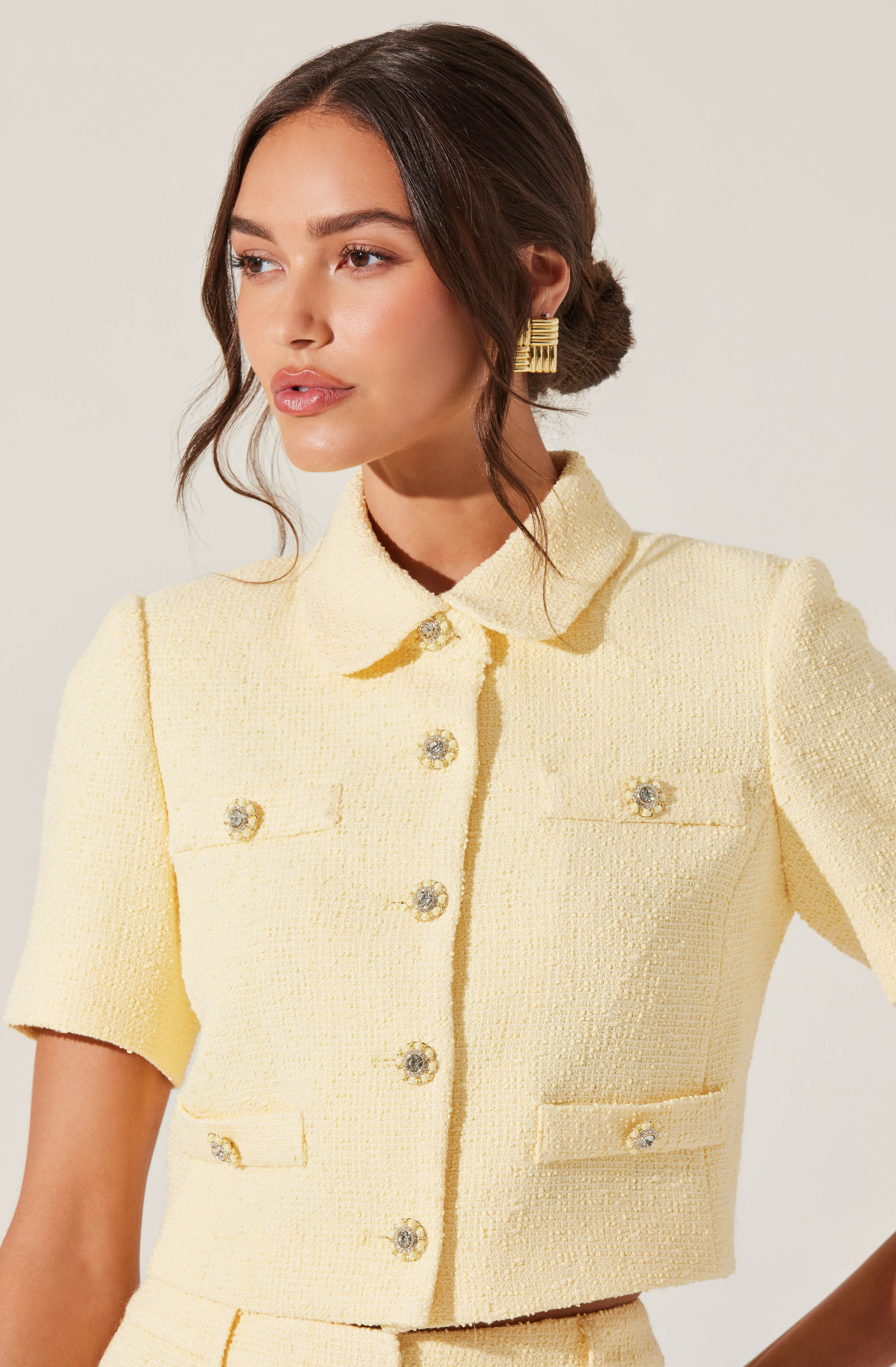 Eaton Tweed Cropped Jacket