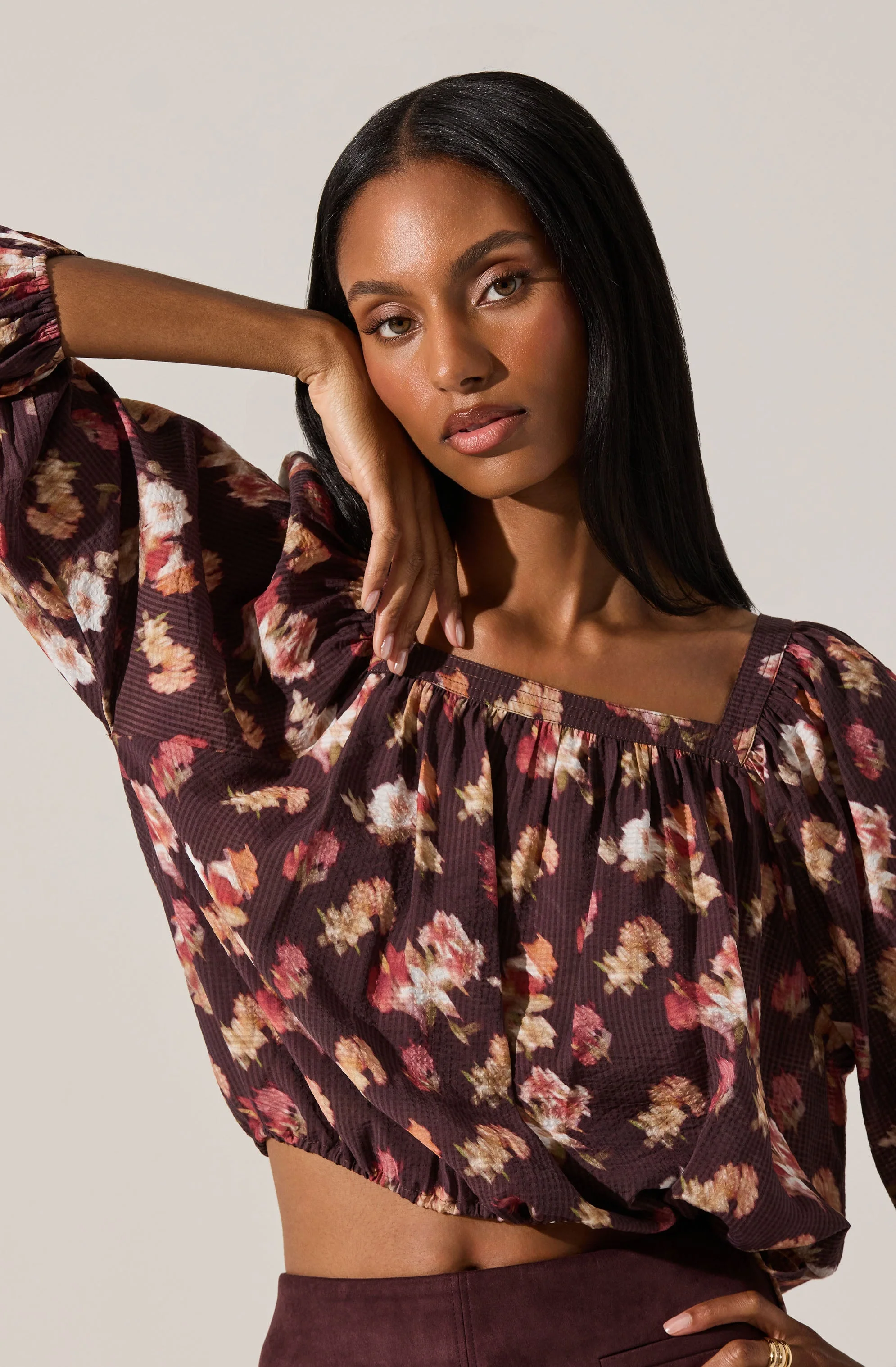 Dejah Floral Crop Top